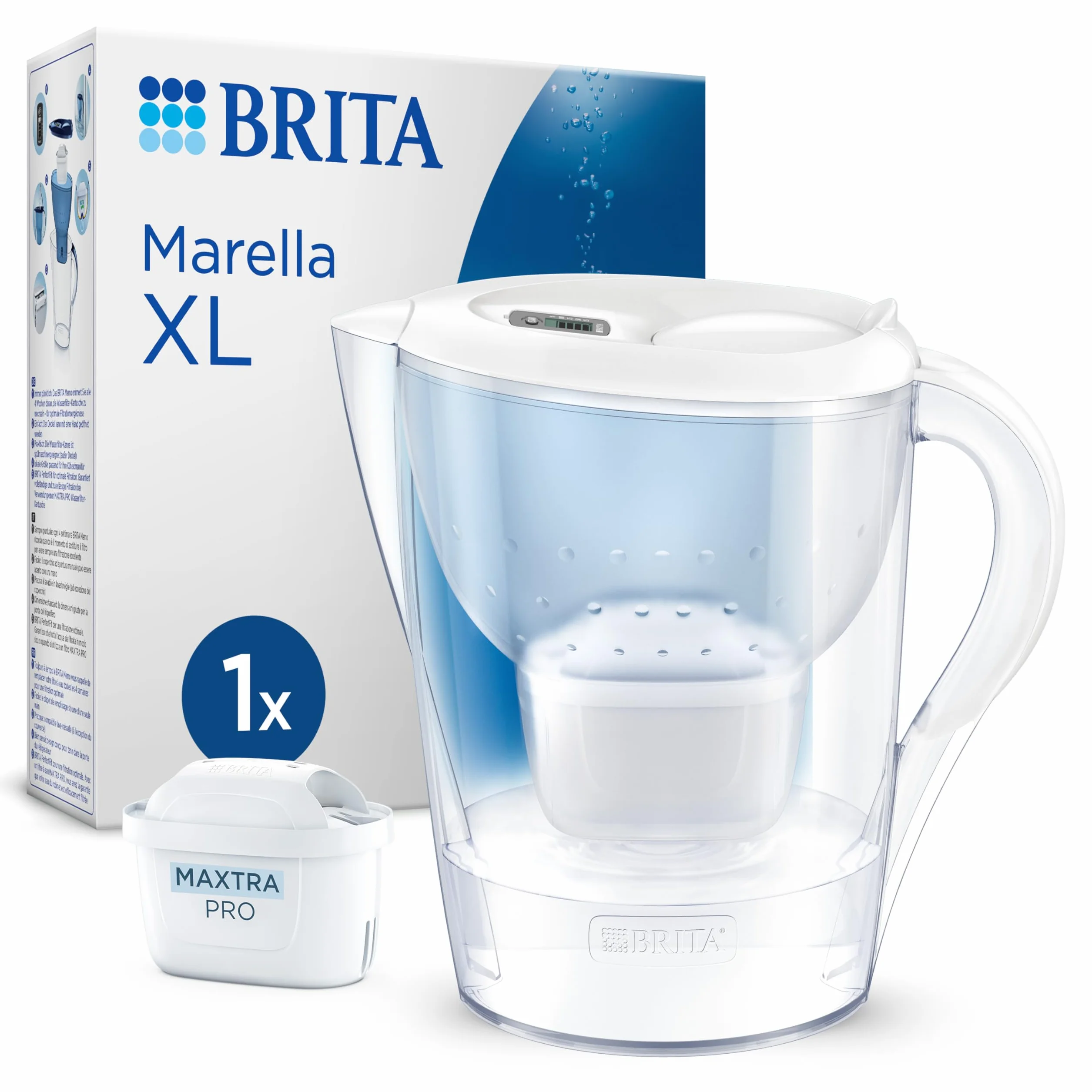 Brita Marella XL Dzbanek z Filtrem Biały 3,5 l