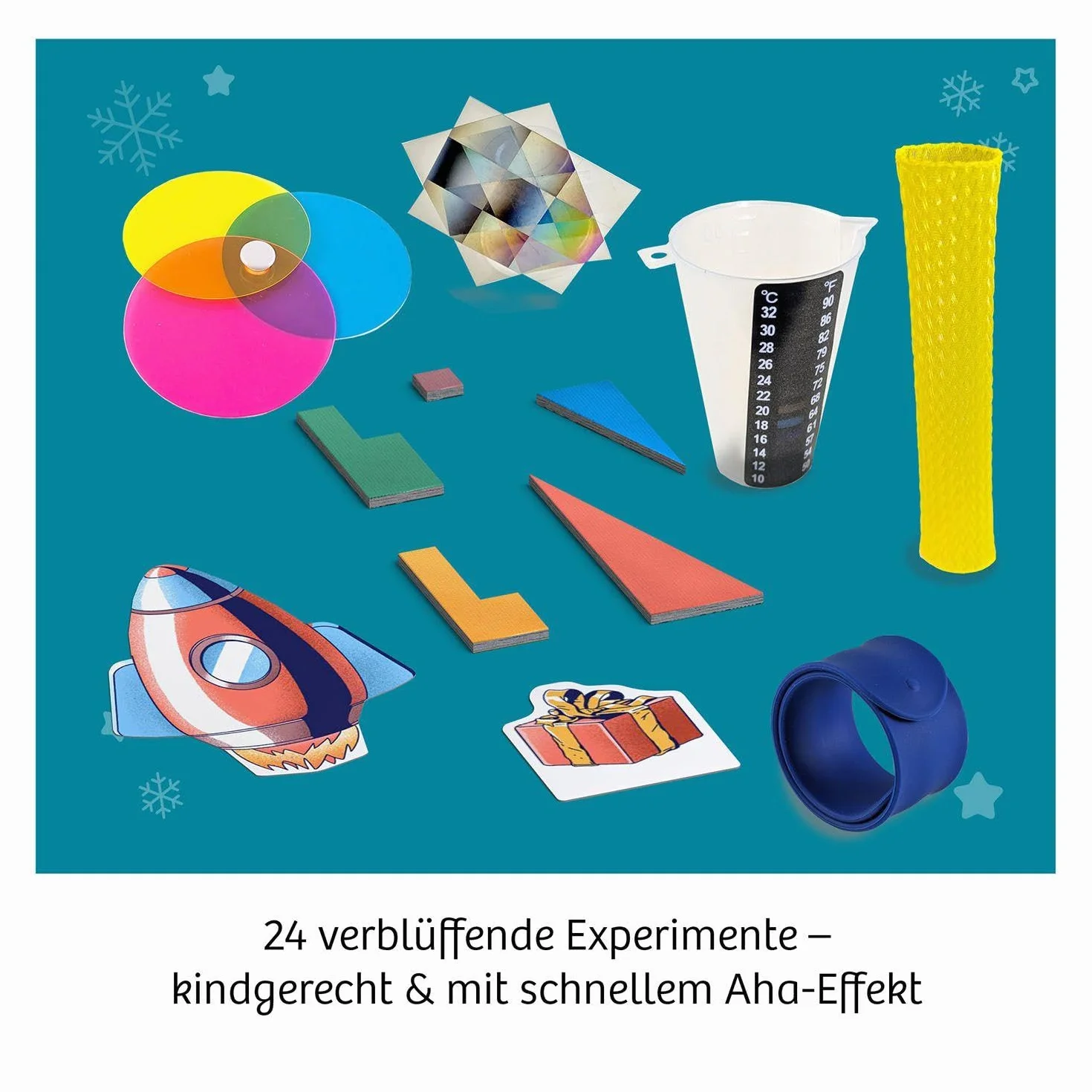 Adventskalender Experimentierkasten Die schönsten Experimente zur Weihnachtszeit