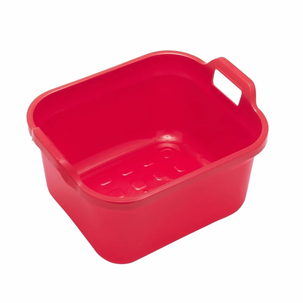 Addis miska do mycia 10 l czerwona 39 x 32 x 14 cm