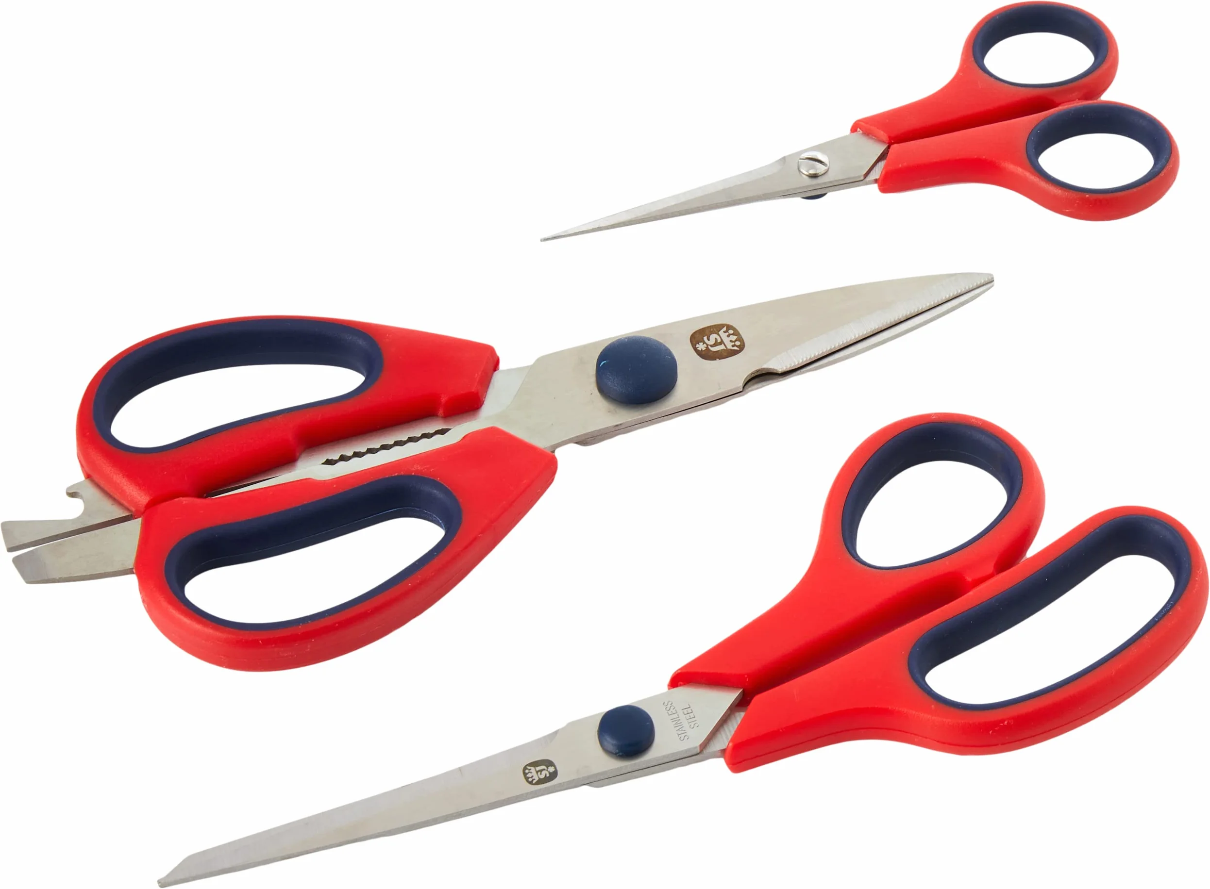 Spear & Jackson SCISSORS3PS Zestaw nożyczek, 3 sztuki