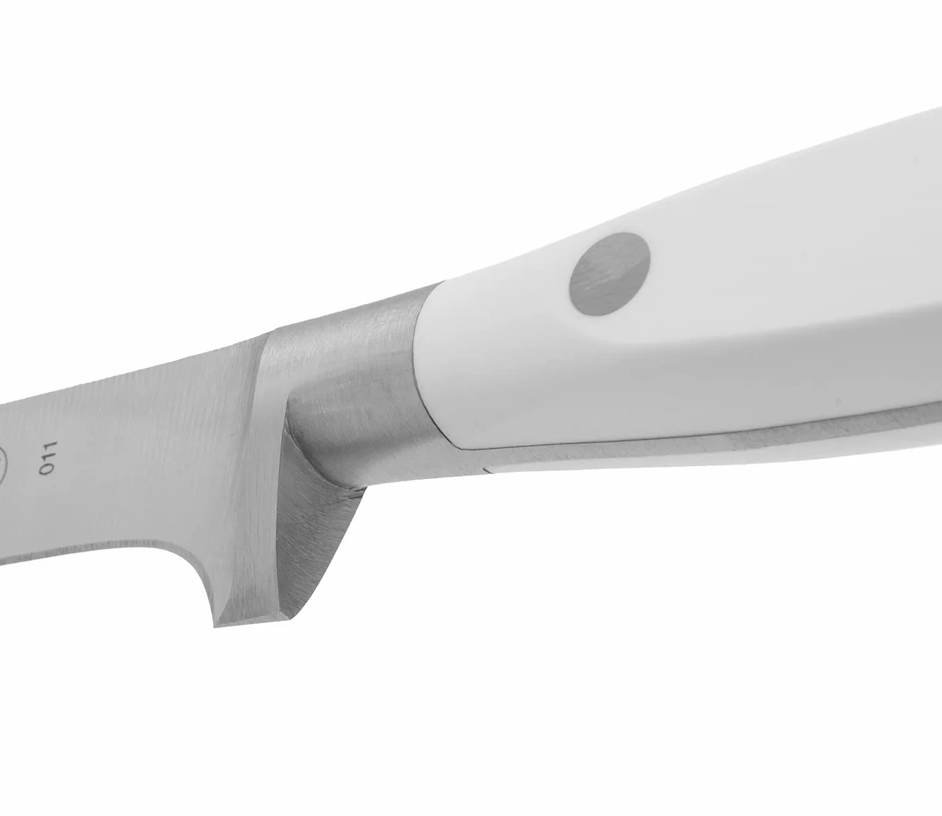 Arcos Riviera Blanc nóż do filetowania 130 mm kuta stal nierdzewna nitrom POM biały