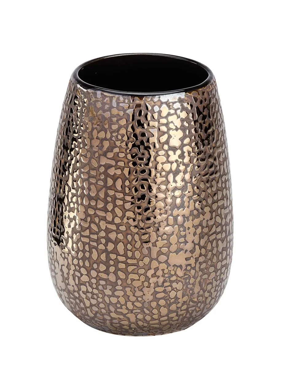 WENKO Ceramiczny kubek na szczoteczkę do zębów "Marrakesh", brązowy