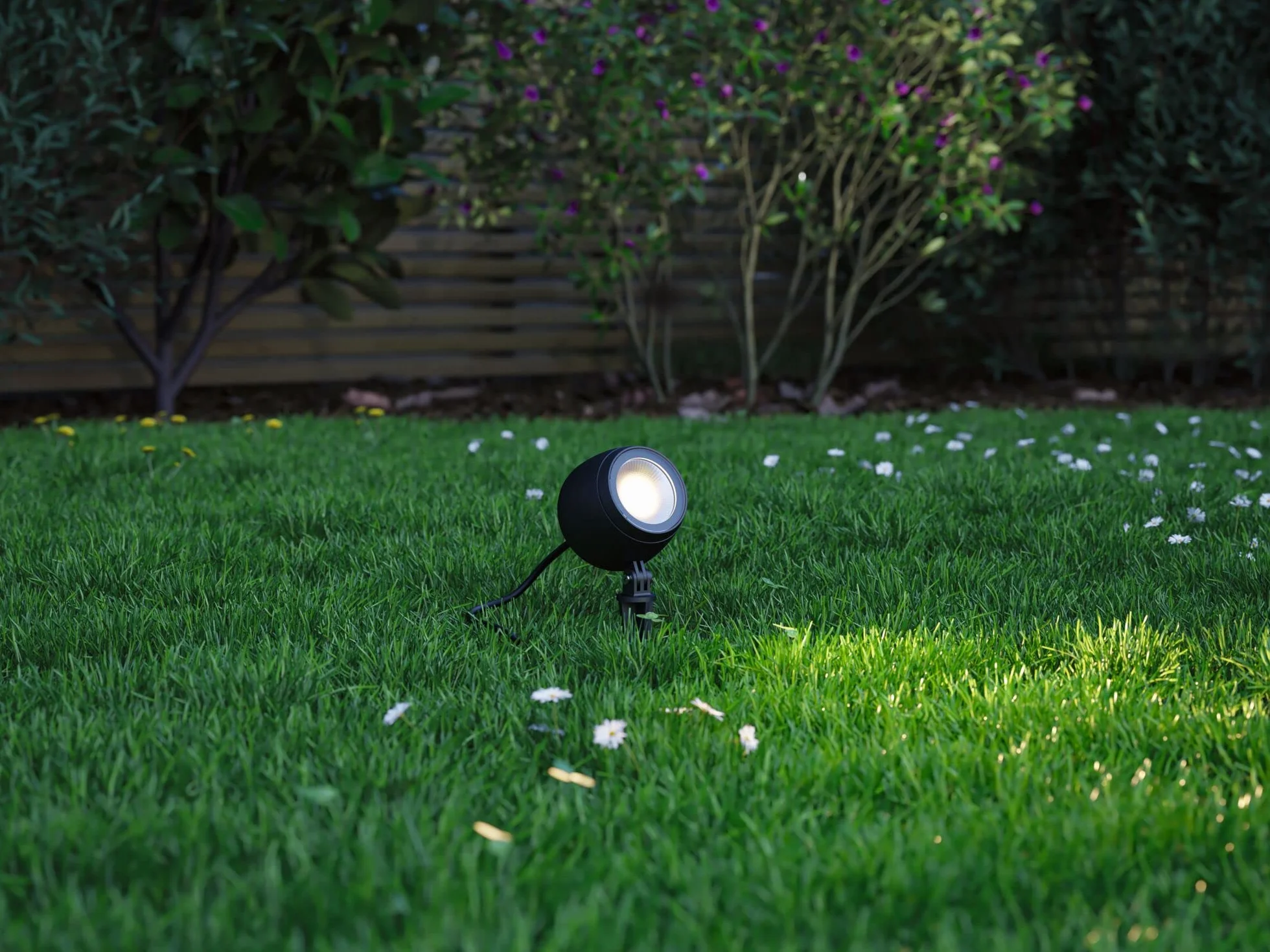 Paulmann 94775 Plug & Shine LED reflektor ogrodowy Kikolo IP65 7,2W 460lm możliwość ściemniania 261mm antracyt tw.szt./alu. 3000K oprawa zewnętrzna