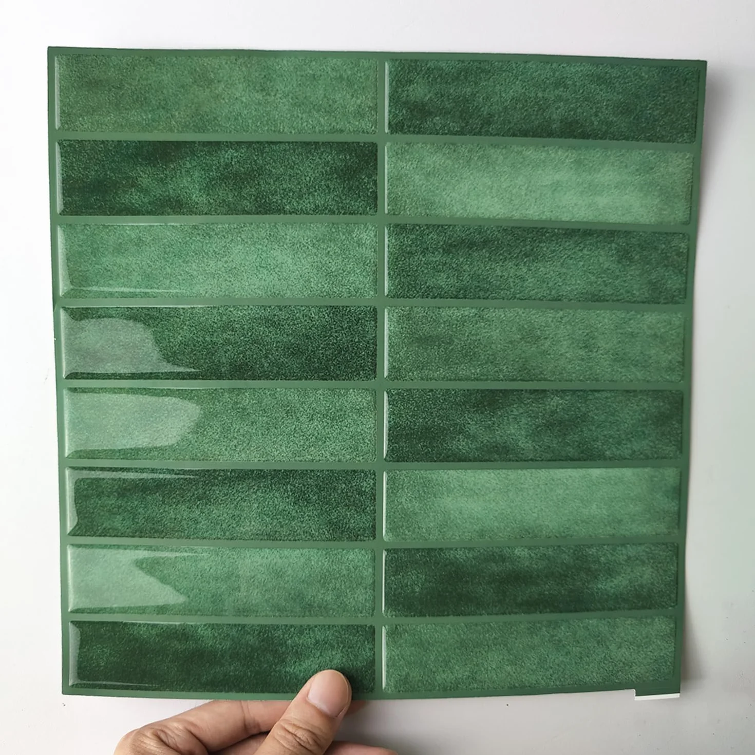 Alwayspon Naklejki winylowe 3D na płytki ścienne 25,4 x 25,4 cm wodoodporne samoprzylepne