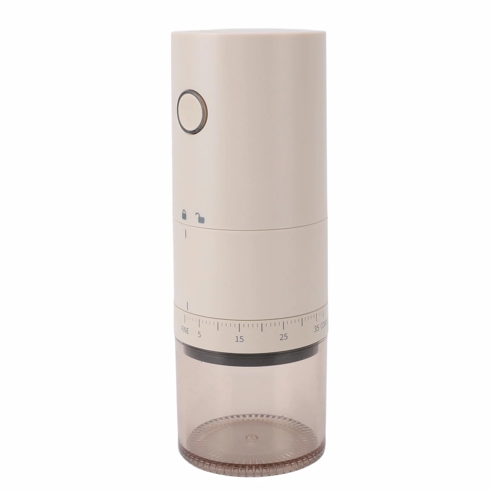 Młynek żarnowy do Kawy USB 120 ml 38 Biegów Regulowanych