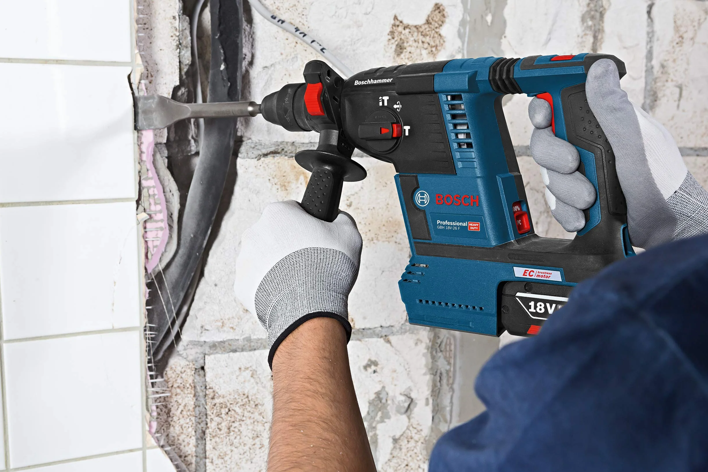 Bosch Professional Zestaw Wierteł i Dłut Sds Plus, 11szt, Średnica 5-12mm, do Betonu, Akcesoria do Młotów Udarowych i Młotowiertarek