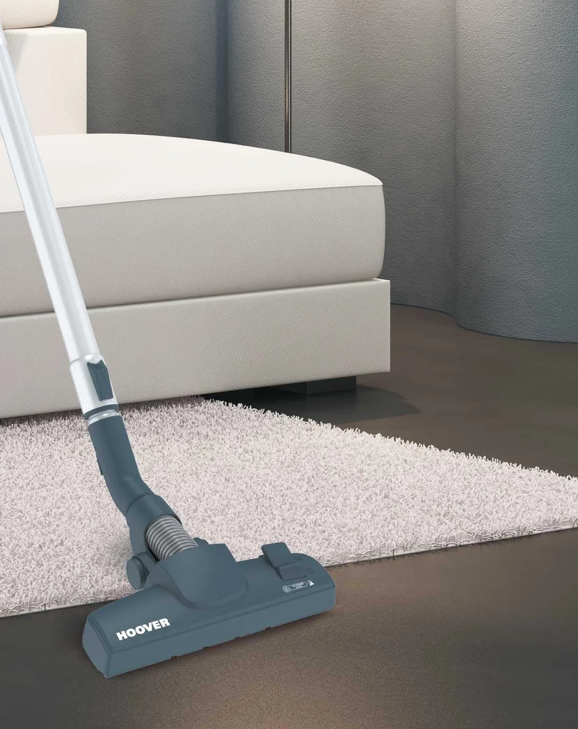 Hoover G236EE Szczotka do Dywanów i Podłóg, Plastik, Czarny