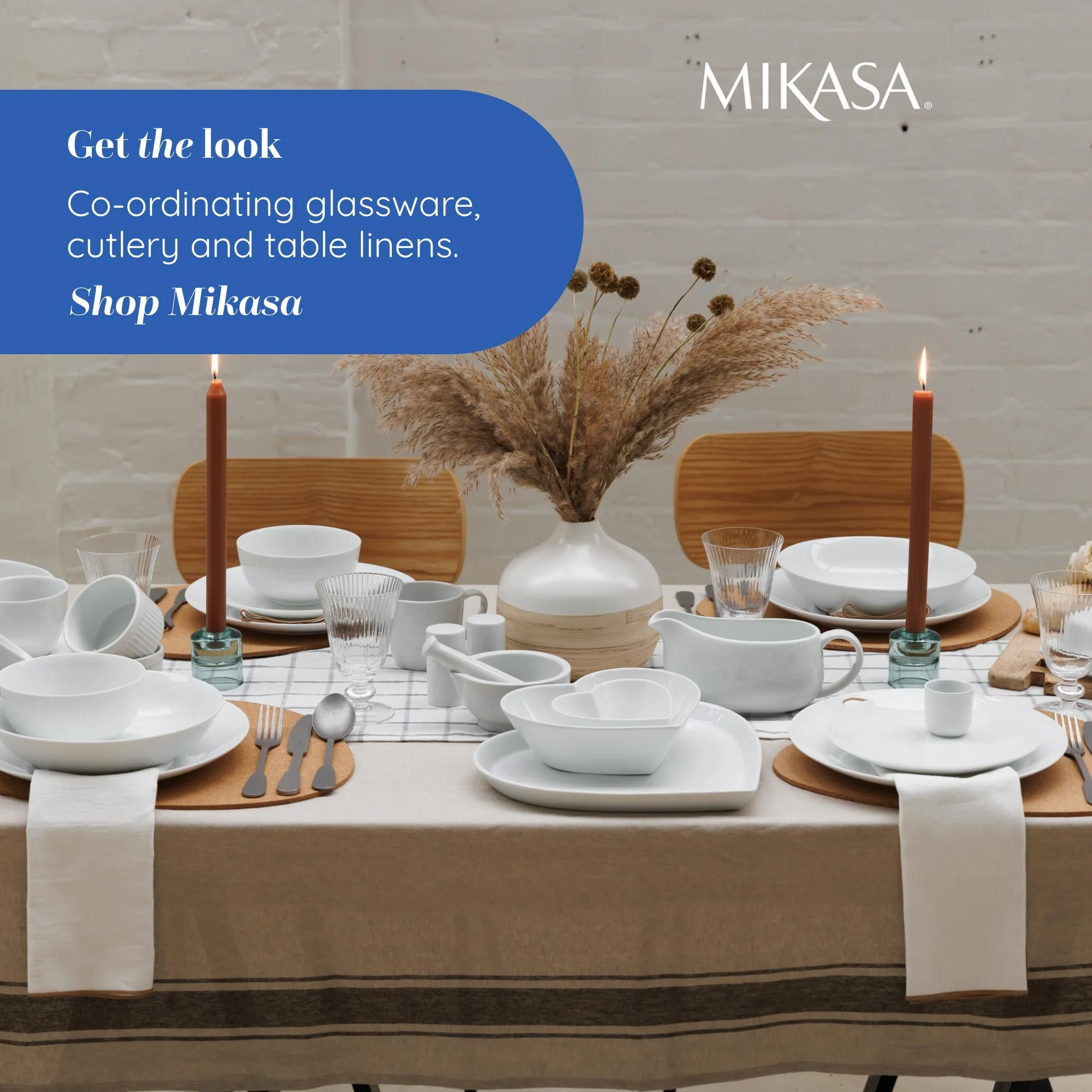 Mikasa Chalk Porcelanowa sosjerka 700 ml duża biała do sosów i kremów