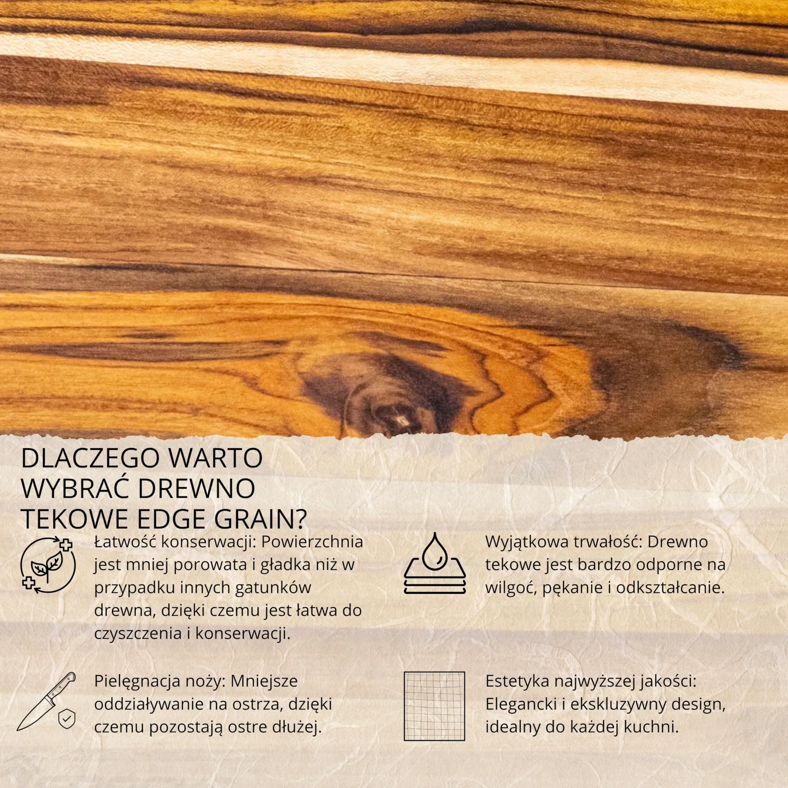 Tace Do Serwowania Posiłków, Taca Drewniana, Naturalne Drewno Tekowe, Prostokątna i Wytrzymała, Idealna Do Mięsa, Kurczaka, Wędlin, Tapas, Miseczka Na Sosy, 2 Przegrody, 24.5x21.5x2.4 cm
