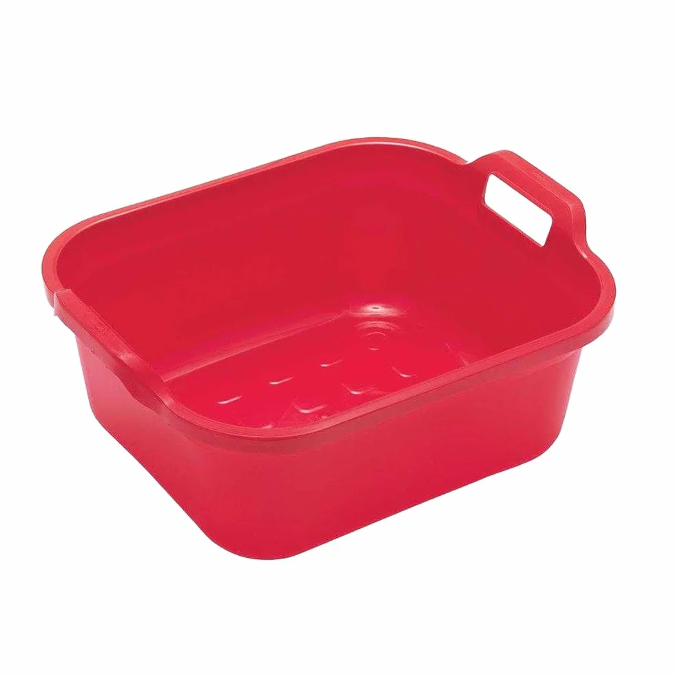 Addis miska do mycia 10 l czerwona 39 x 32 x 14 cm