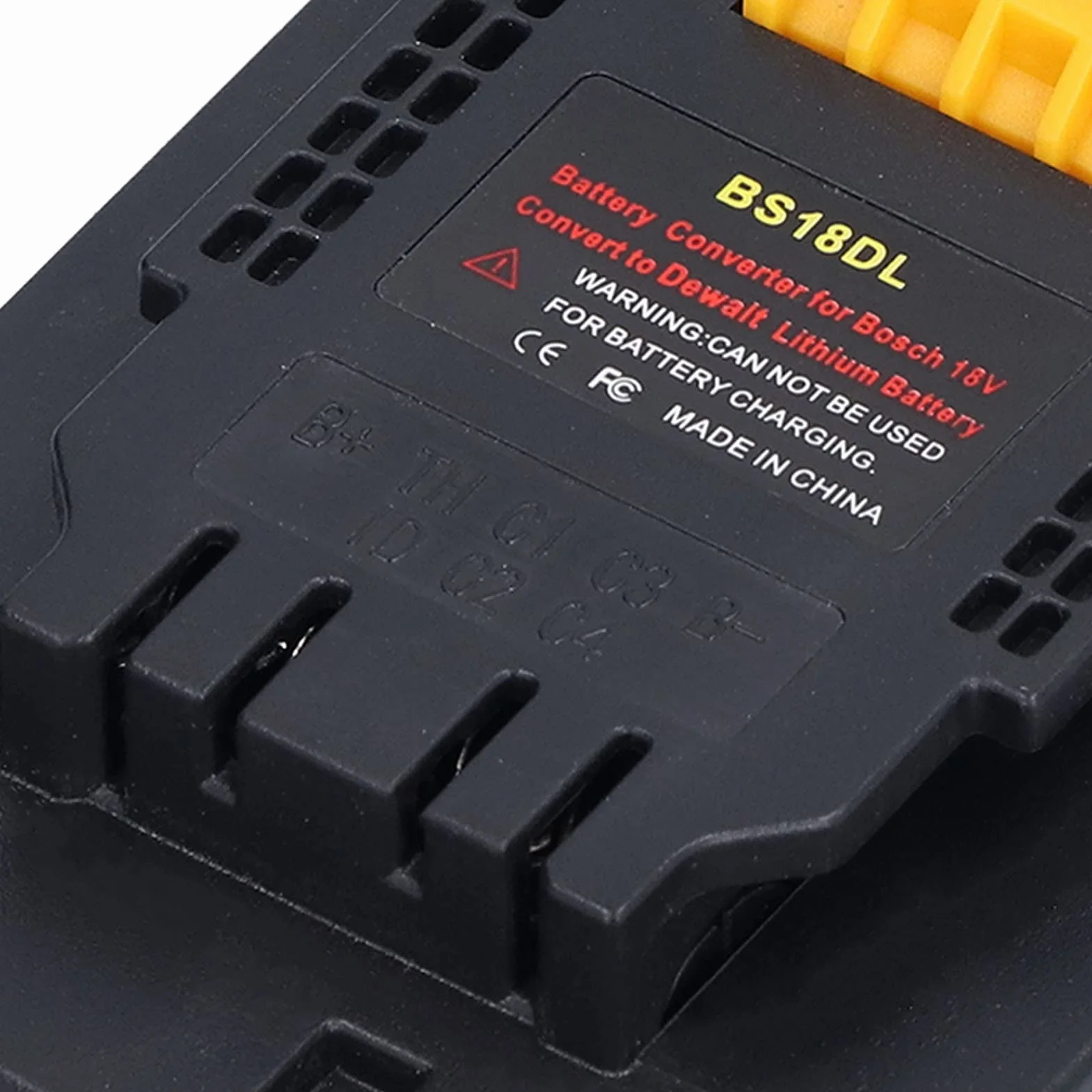 Konwerter Adaptera Akumulatora do Elektronarzędzi Litowych Bosch 18V BS18DL Dock Adapter Złącza Zasilania