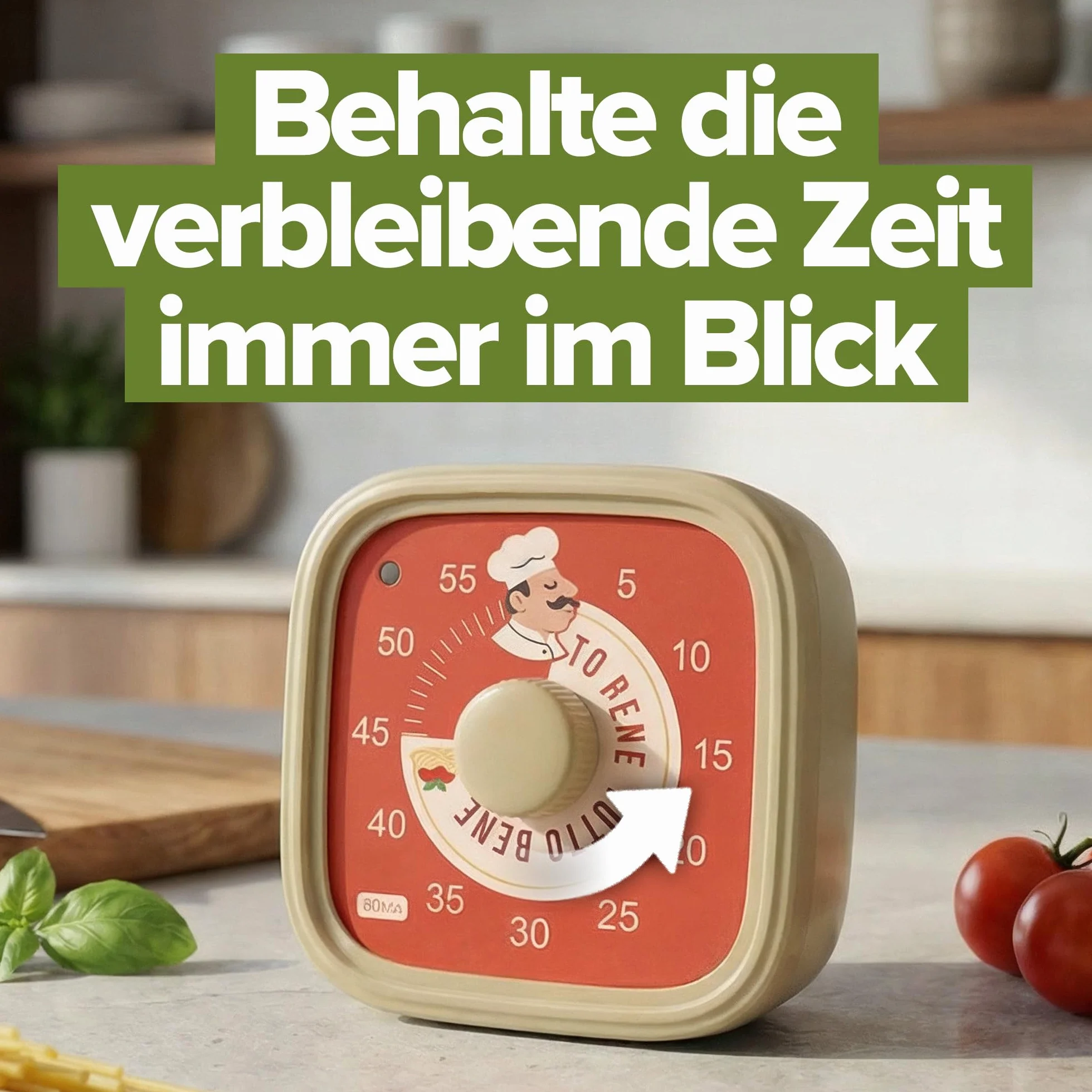 Wizualny timer dla dzieci i dorosłych – 60 min odliczanie z alarmem – zarządzanie czasem dla koncentracji i produktywności – idealny do kuchni, szkoły, nauki, pracy – odpowiedni dla autyzmu i ADHD
