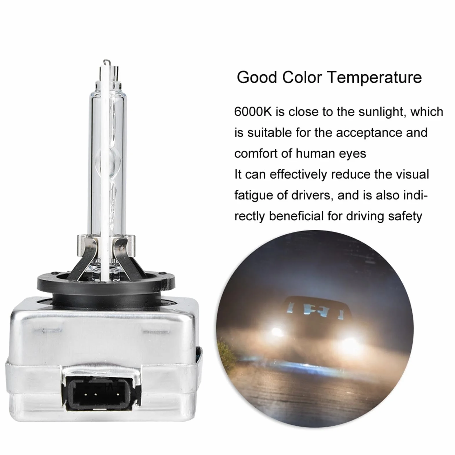 Tyenaza 2PCS D1S Xenon Reflight żarbówki, D1S 6000K 35W samochodów przednie reflektor ksenonowy żarówki zamienne