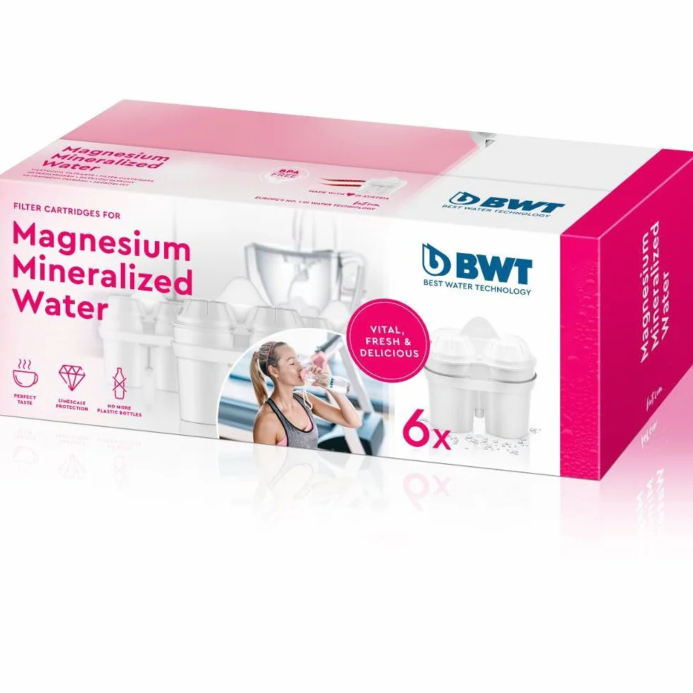 BWT wkład filtrujący magnez Mineralized Water do filtra wody PENGUIN Slim Vida 6 sztuk