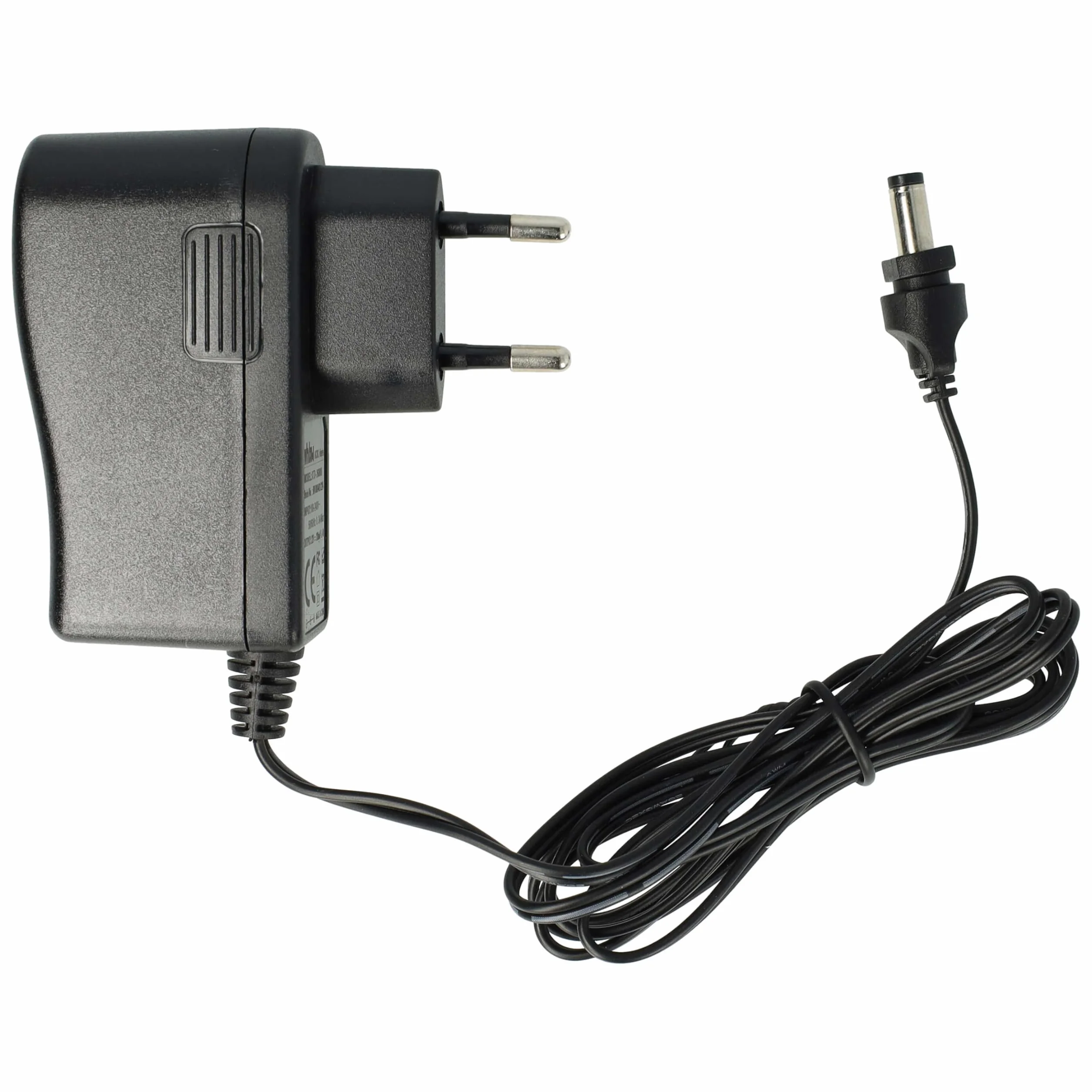 vhbw Zasilacz/ładowarka kompatybilna z odkurzaczem akumulatorowym Bosch Move 14,4 V BHN14090/01, 14,4 V BHN14090/04 - 200 cm