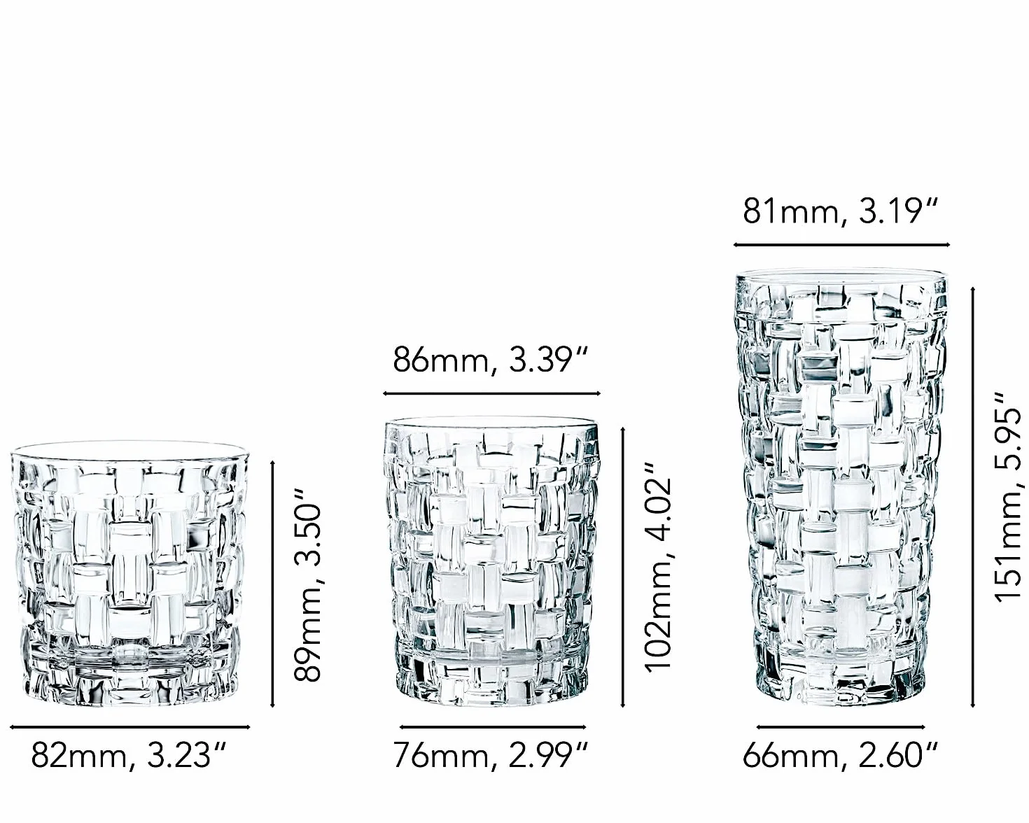 Spiegelau & Nachtmann - Szkło, kubek - 330 ml - Bossa Nova - szkło kryształowe - 18-częściowy zestaw Z106790