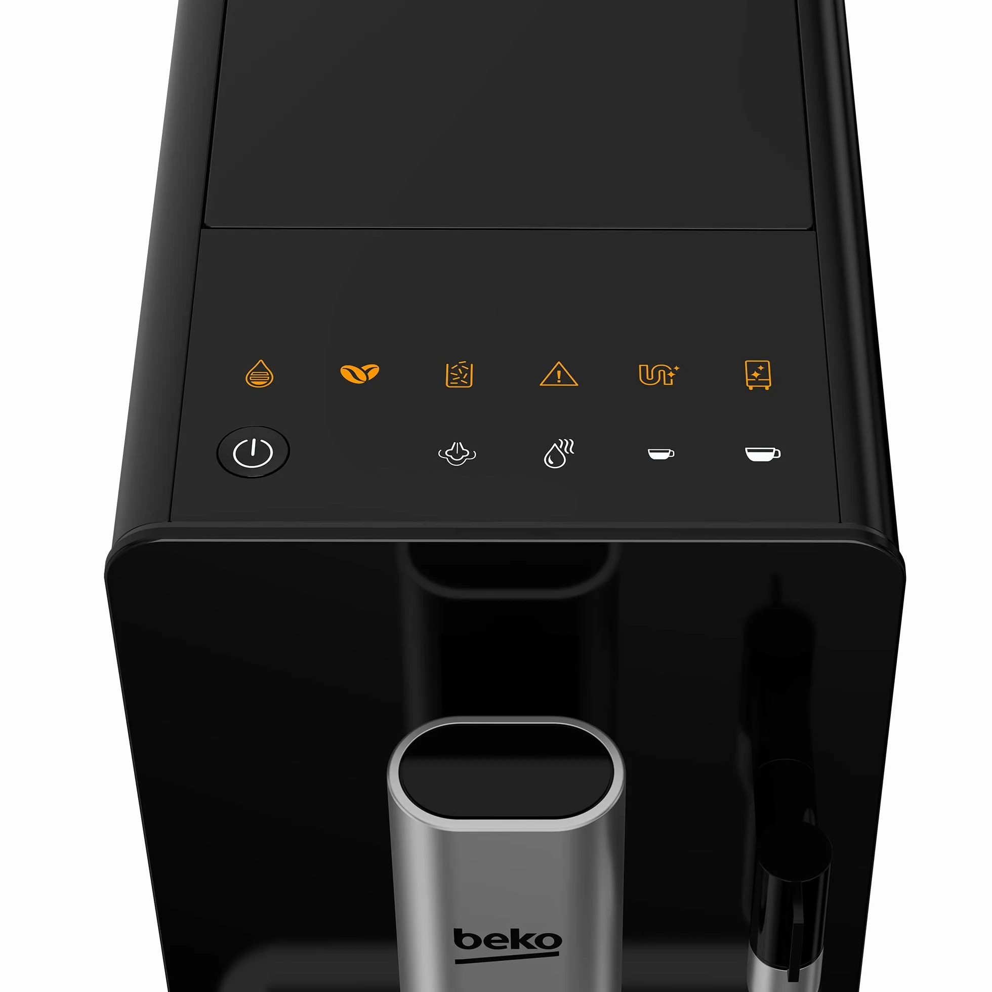 BEKO CEG 3192 B - CEG3192B - Automatyczna Ekspres do kawy ze zintegrowanym Cappuccinatorem, Zbiornik 1.5 litra, Ciśnienie 19 bar - Czarny, 18,6 x 41 x h32 cm