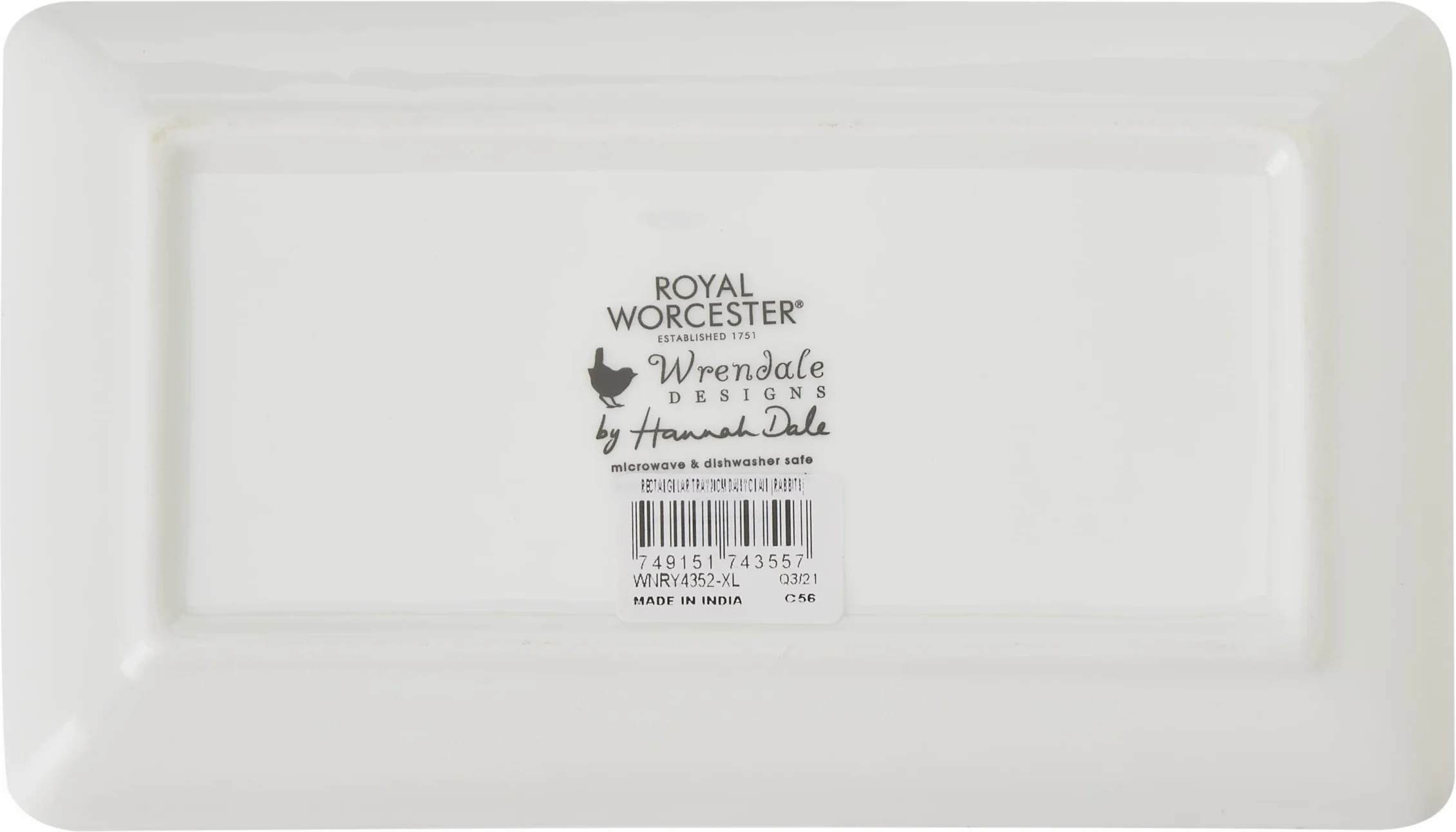 Wrendale Designs Prostokątna Taca na Drobiazgi Daisy Chain