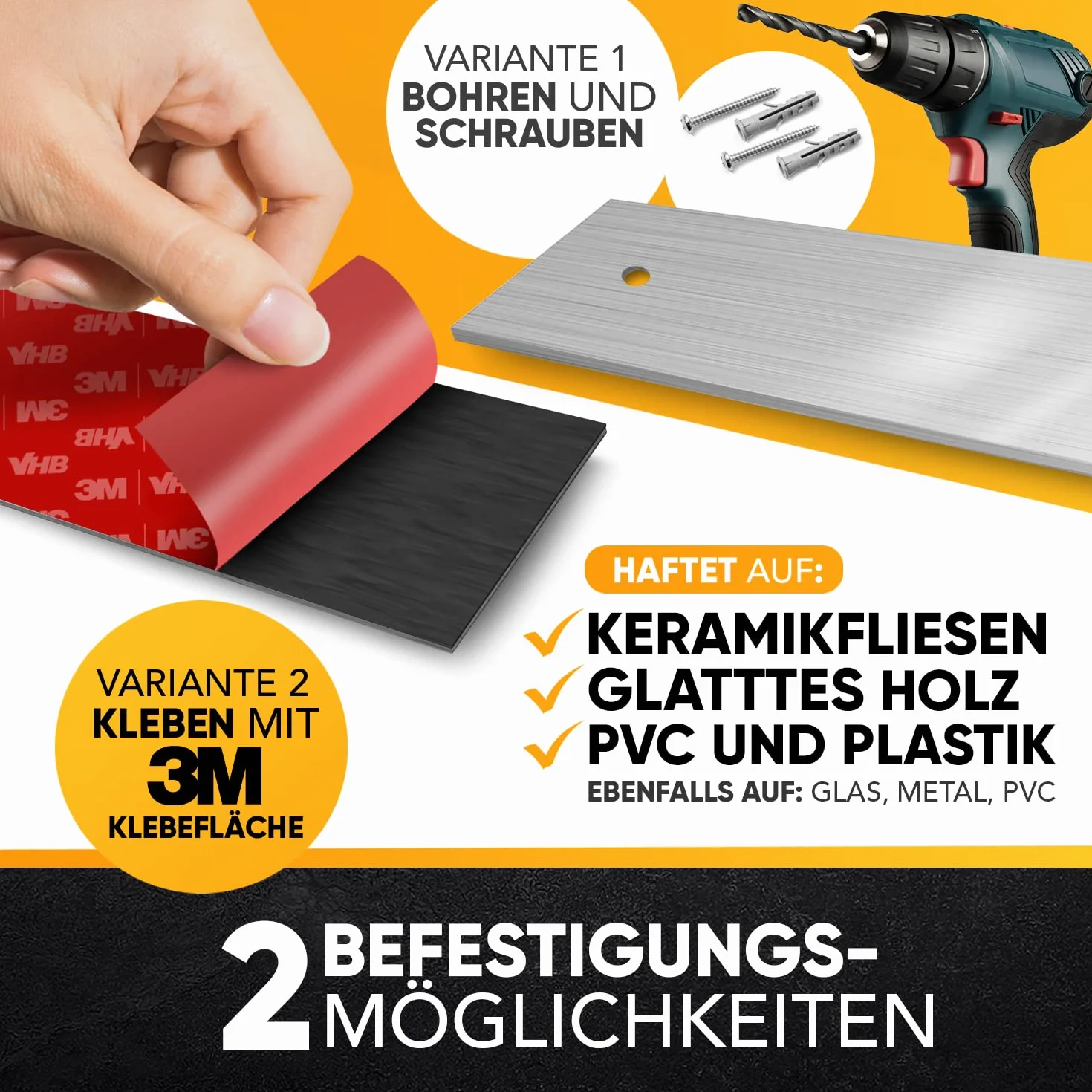 Loco Bird Listwa magnetyczna na noże 40cm Stal nierdzewna Samoprzylepny 3M VHB Magnetyczny uchwyt na nóż