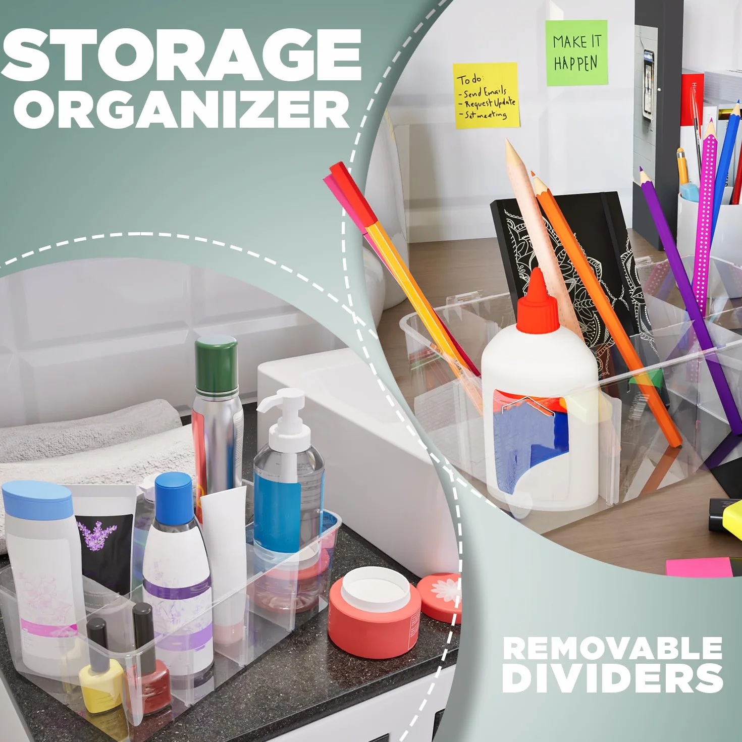 Kichly Organizer do torebek herbaty (3 opakowanie)