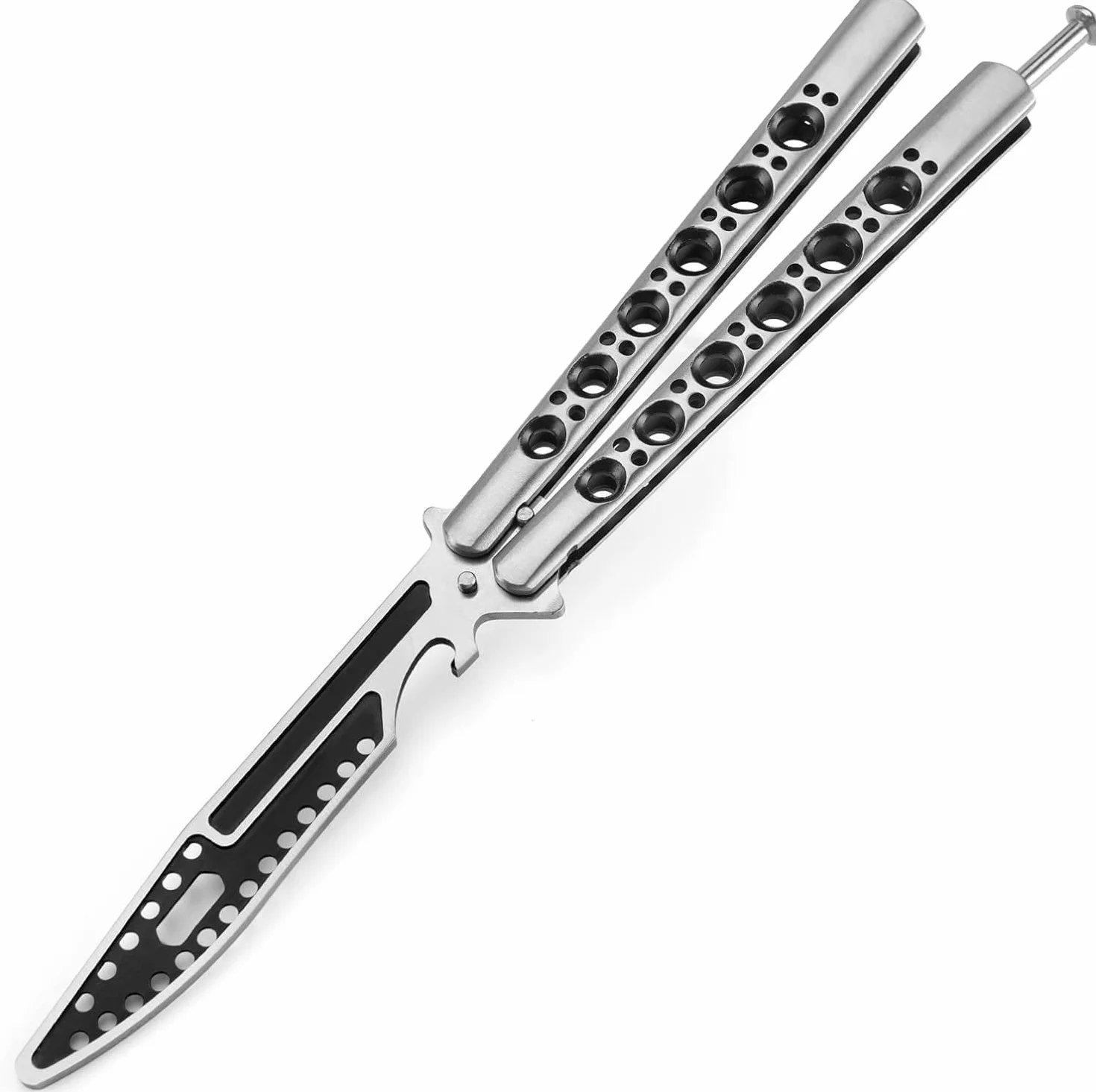 Balisong Butterfly Trainer Practice Bottle Opener - NIE Real - NO Sharp - Unsharpened Blade