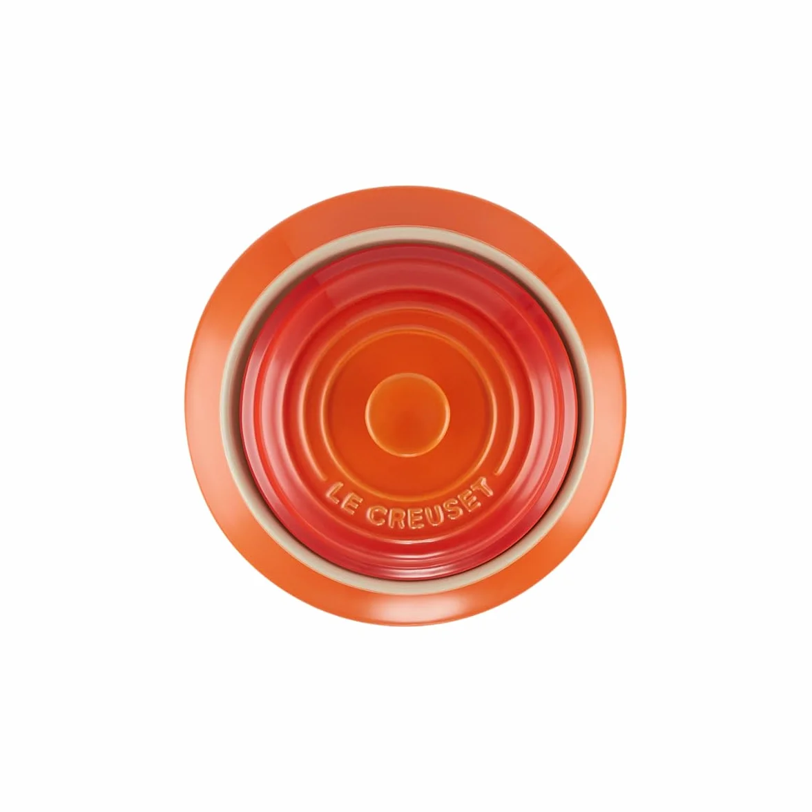 Le Creuset Emaliowany Kamionkowy Słoik na Ciasteczka 2,4 L Płomienny