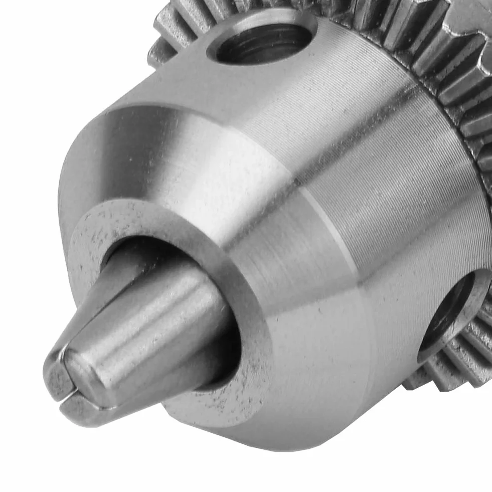 1 szt. 1,5-10 MM B12 Premium uchwyt wiertarski ze stali nierdzewnej z adapterem uchwytu na klucz do wiertarki