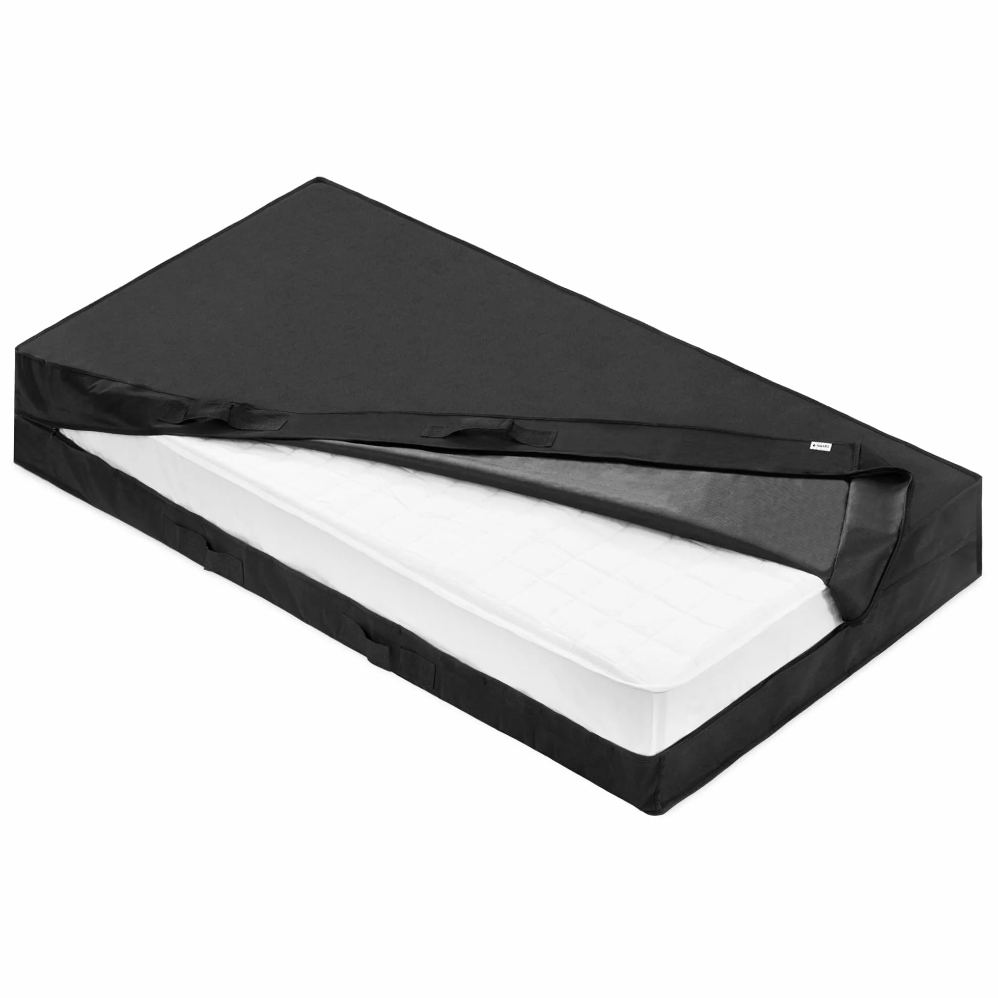 Navaris Pokrowiec ochronny na materac 90 x 200 x 25 cm torba do przechowywania