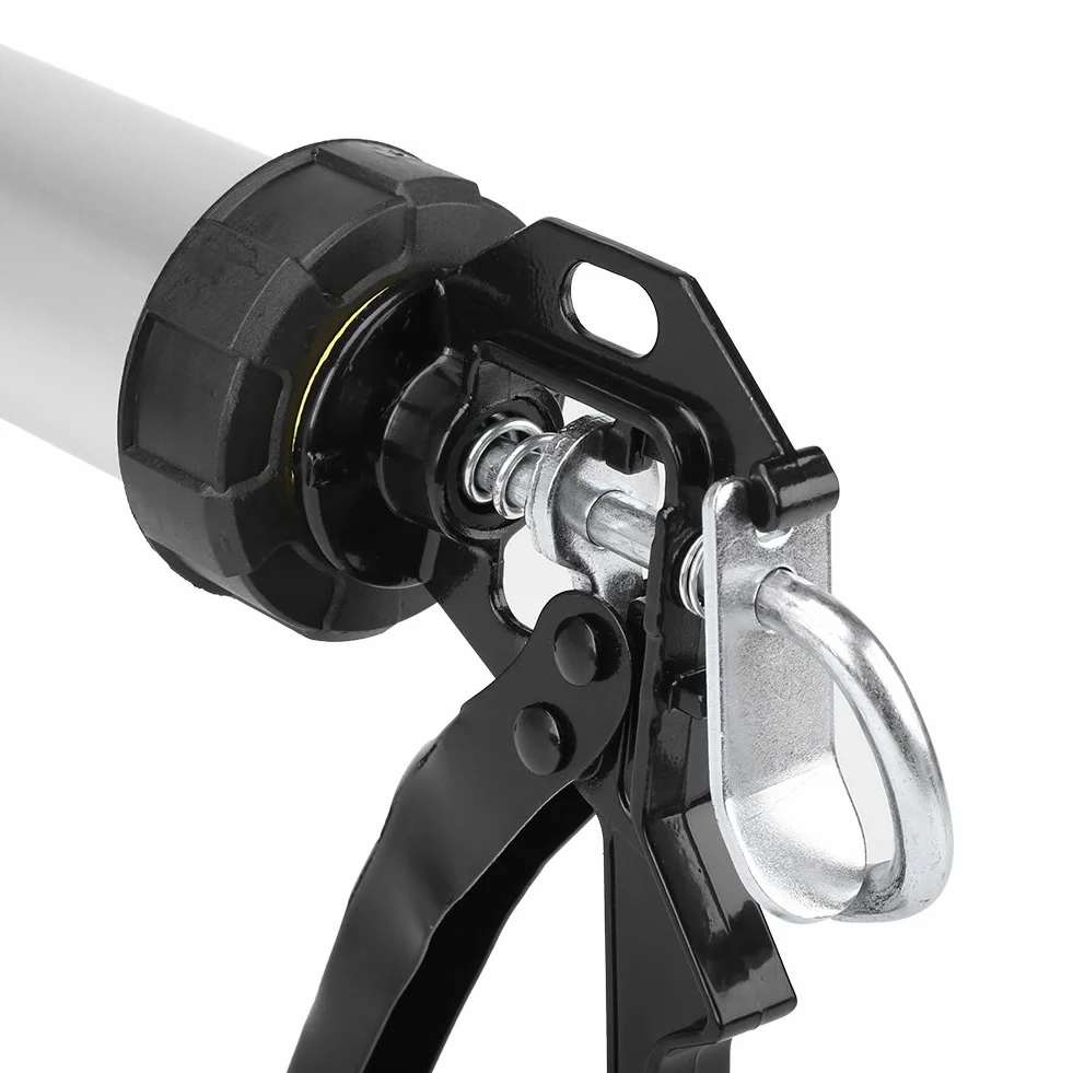 Ręczny Pistolet do Rur Aluminiowych, 600 ml, Silikonowa Prasa do Uszczelniania z 10 Dyszami