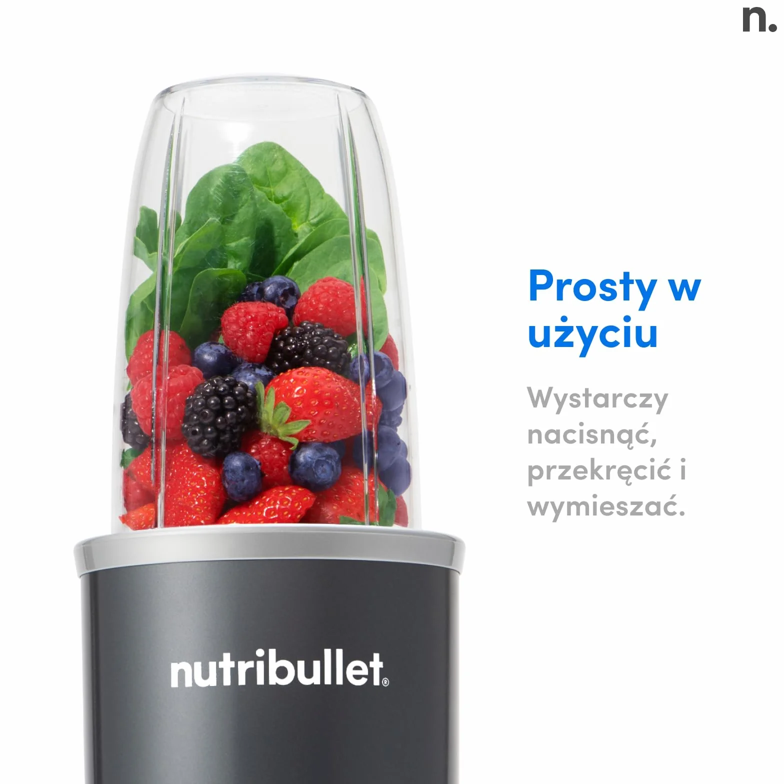 Original 600 Blender Kielichowy, Szary, 700 ml