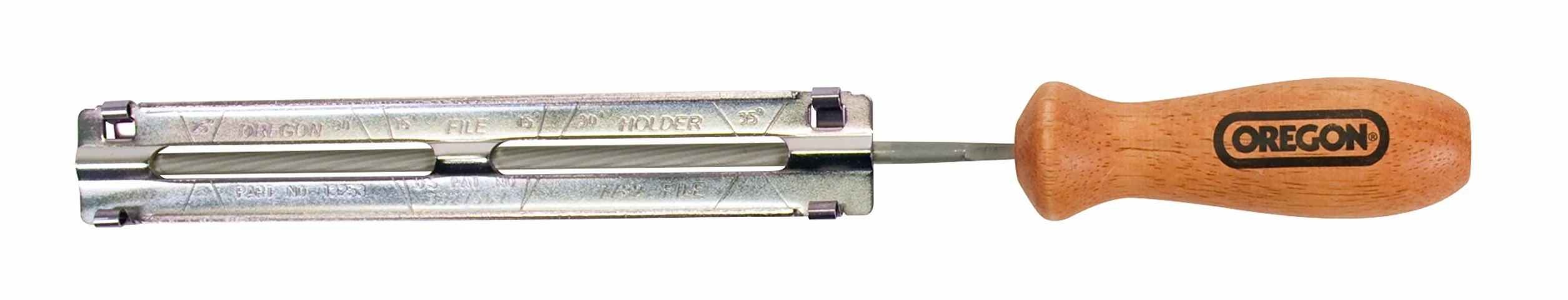 Oregon B2 uchwyt pilnika z pilnikiem okrągłym 4,0 mm