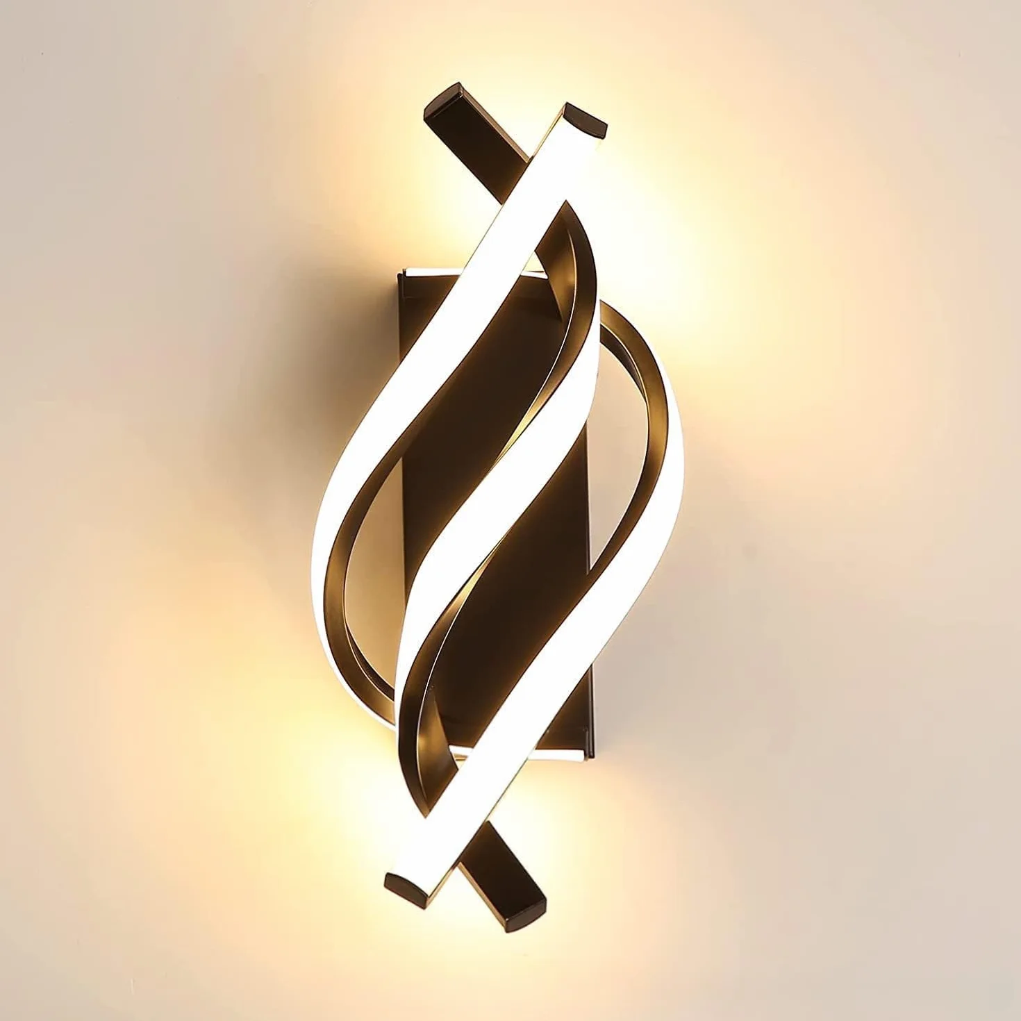 Comely Wewnętrzny Kinkiet LED, 22W 2500LM Prosta Lampa Ścienna LED, Oprawa Kinkiet Wewnętrzny Do Sypialni, Korytarza, Salonu, Biura, Jadalni
