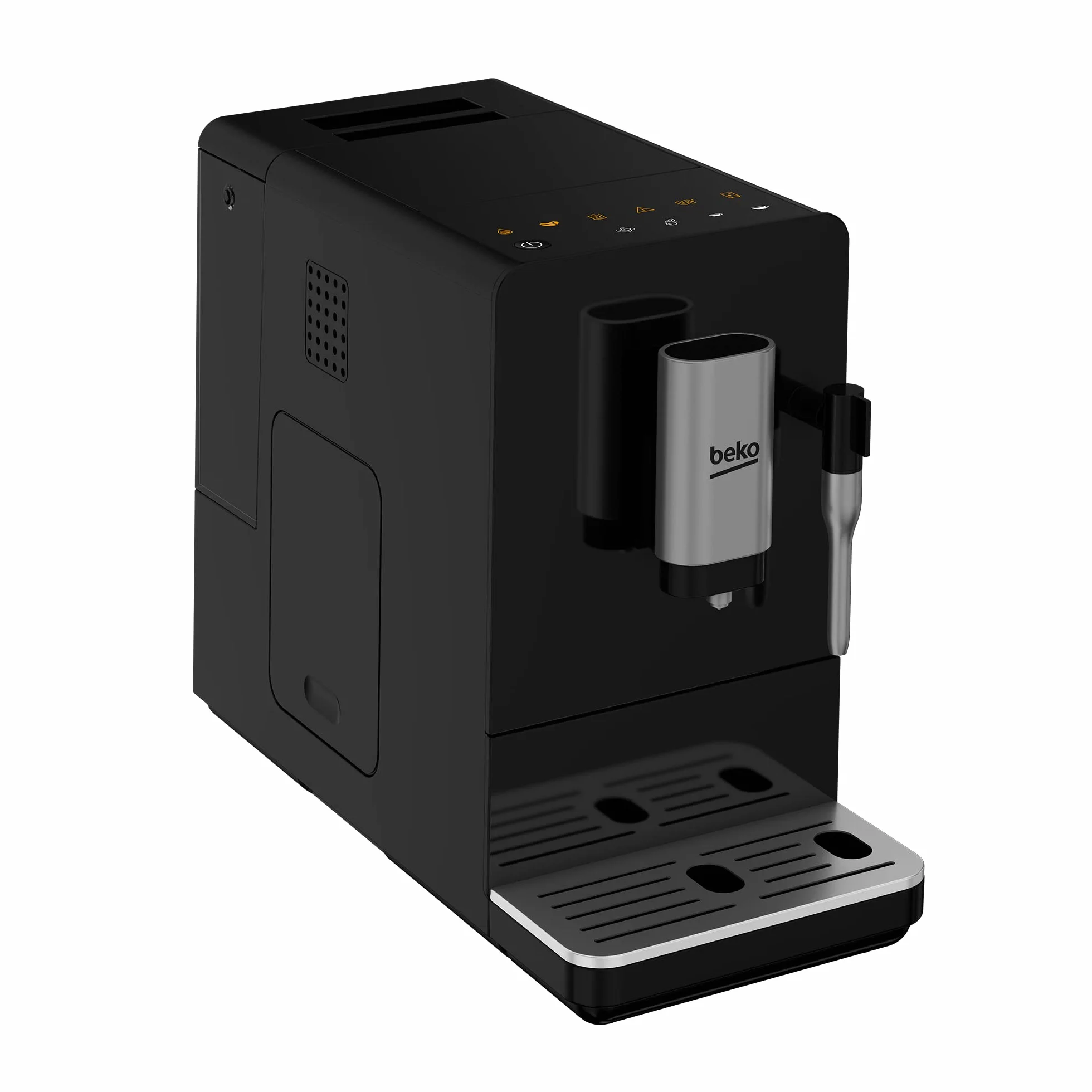 BEKO CEG 3192 B - CEG3192B - Automatyczna Ekspres do kawy ze zintegrowanym Cappuccinatorem, Zbiornik 1.5 litra, Ciśnienie 19 bar - Czarny, 18,6 x 41 x h32 cm
