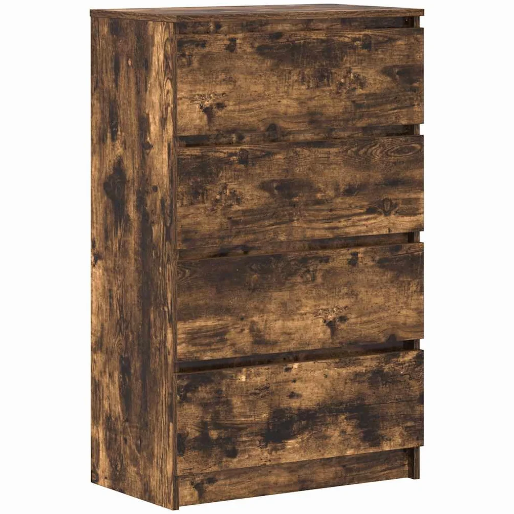 vidaXL Komoda, przydymiony dąb, 60x35x98,5 cm, szafka, mebel, szafki, meble