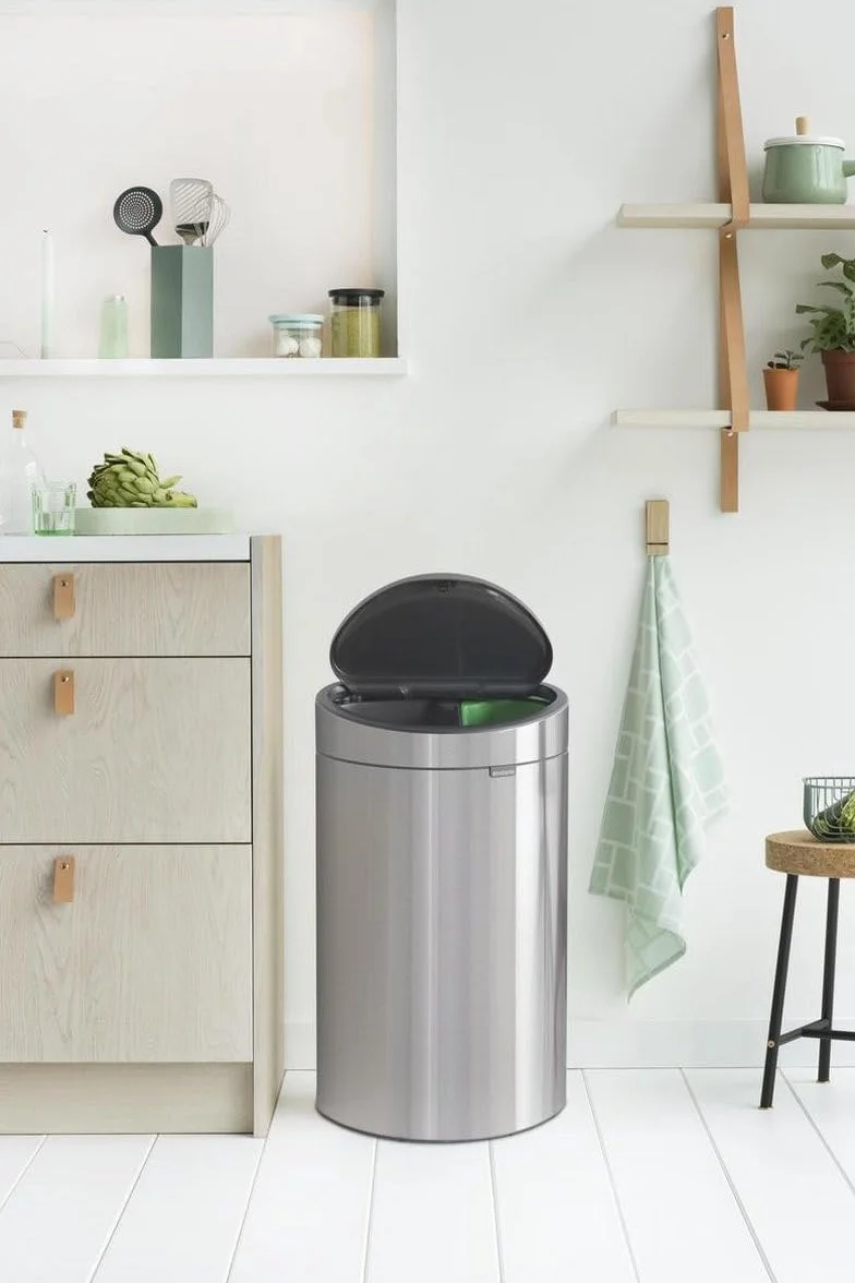 Brabantia Kosz Touch Bin do segregacji, 10 + 23L, Stal Matowa/F.P.P