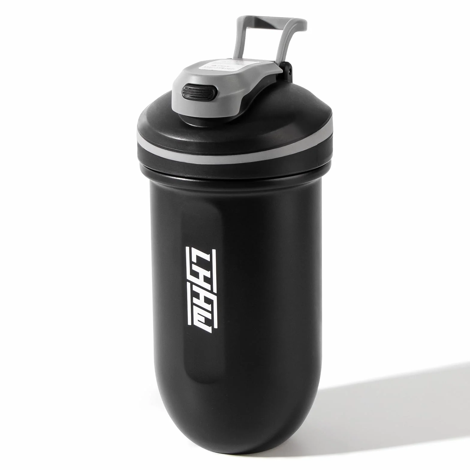 LHHW Shaker proteinowy ze stali nierdzewnej 500 ml – nie wymaga mieszanej kuli, utrzymuje zimno, szczelny, nie zawiera BPA, shaker proteinowy