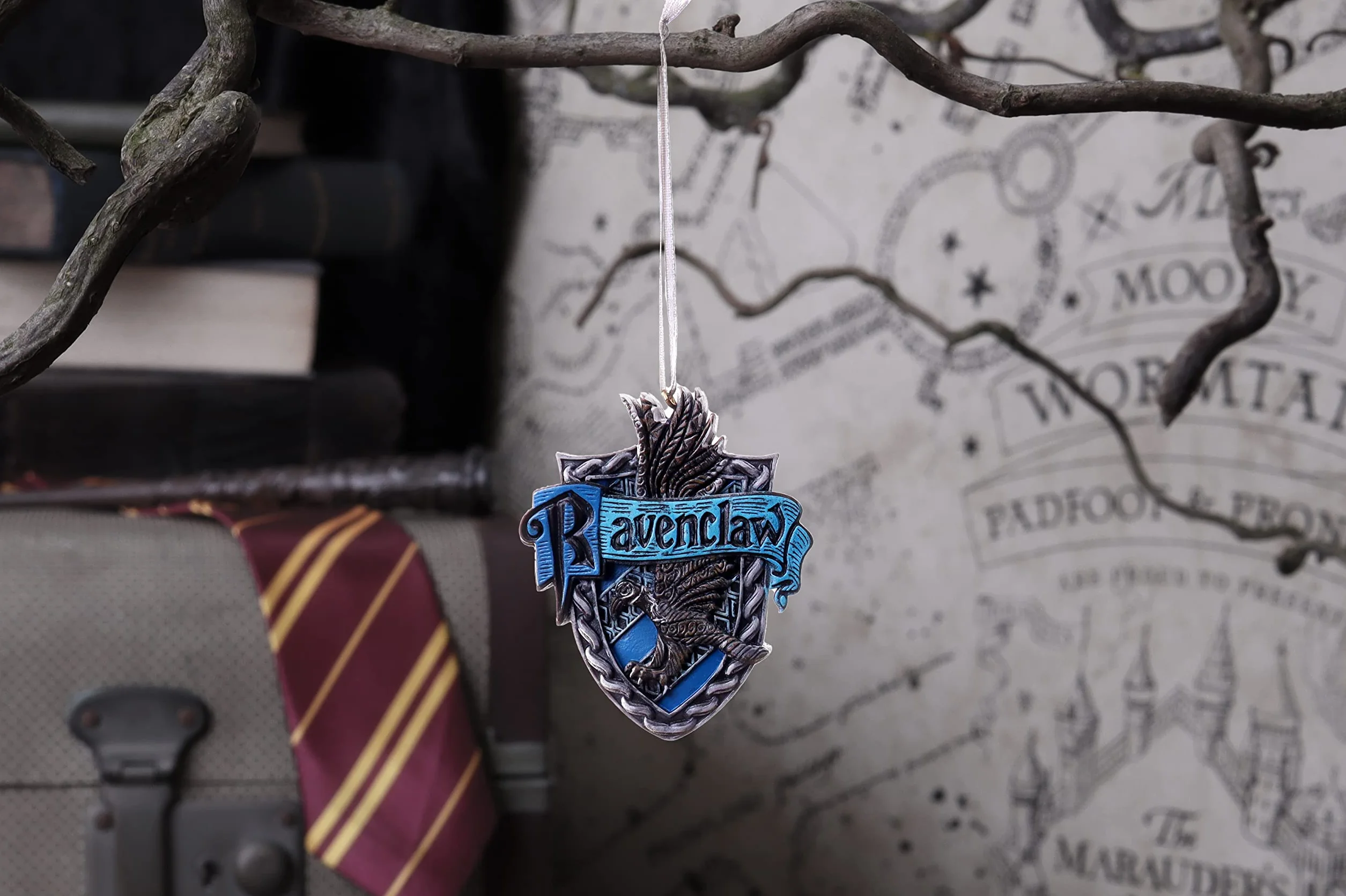 Nemesis Now Harry Potter Ravenclaw wisząca ozdoba, niebieski, 8 cm