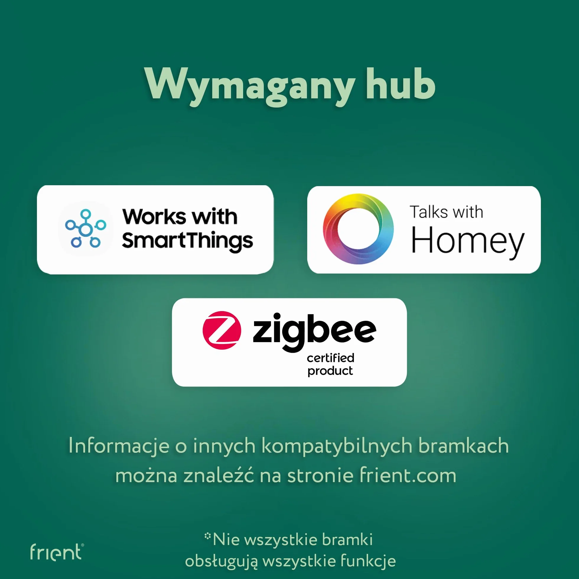 frient Intelligent Smoke Alarm | Bezprzewodowy Czujnik Dymu | Natychmiastowe Powiadomienia o Pożarze | Zasilanie Bateryjne | Podłączenie do Zigbee | Kompatybilny ze SmartThings, Home Assistant i Homey