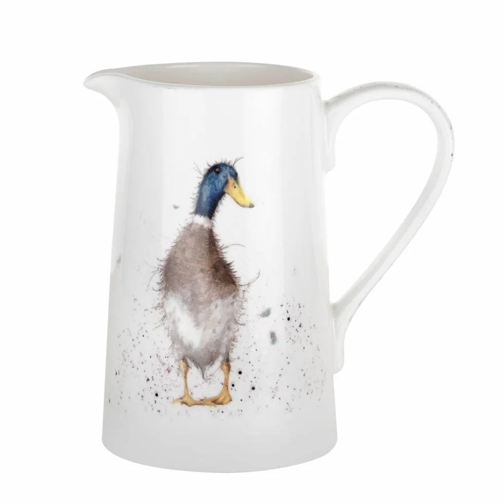 Wrendale Designs porcelanowy dzbanek na mleko z porcelany kostnej, 1 kufel kaczki
