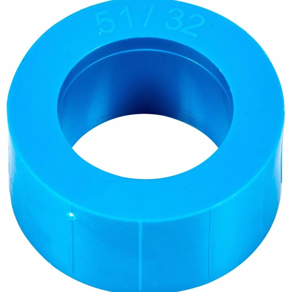 PFERD Tarcza szlifierska CARBIDE, 200 x 32 x 51 mm, SiC 80, 39009728 – miękka, agresywna tarcza szlifierska do twardych materiałów, np. twardy metal, z tuleją redukcyjną (32 mm)