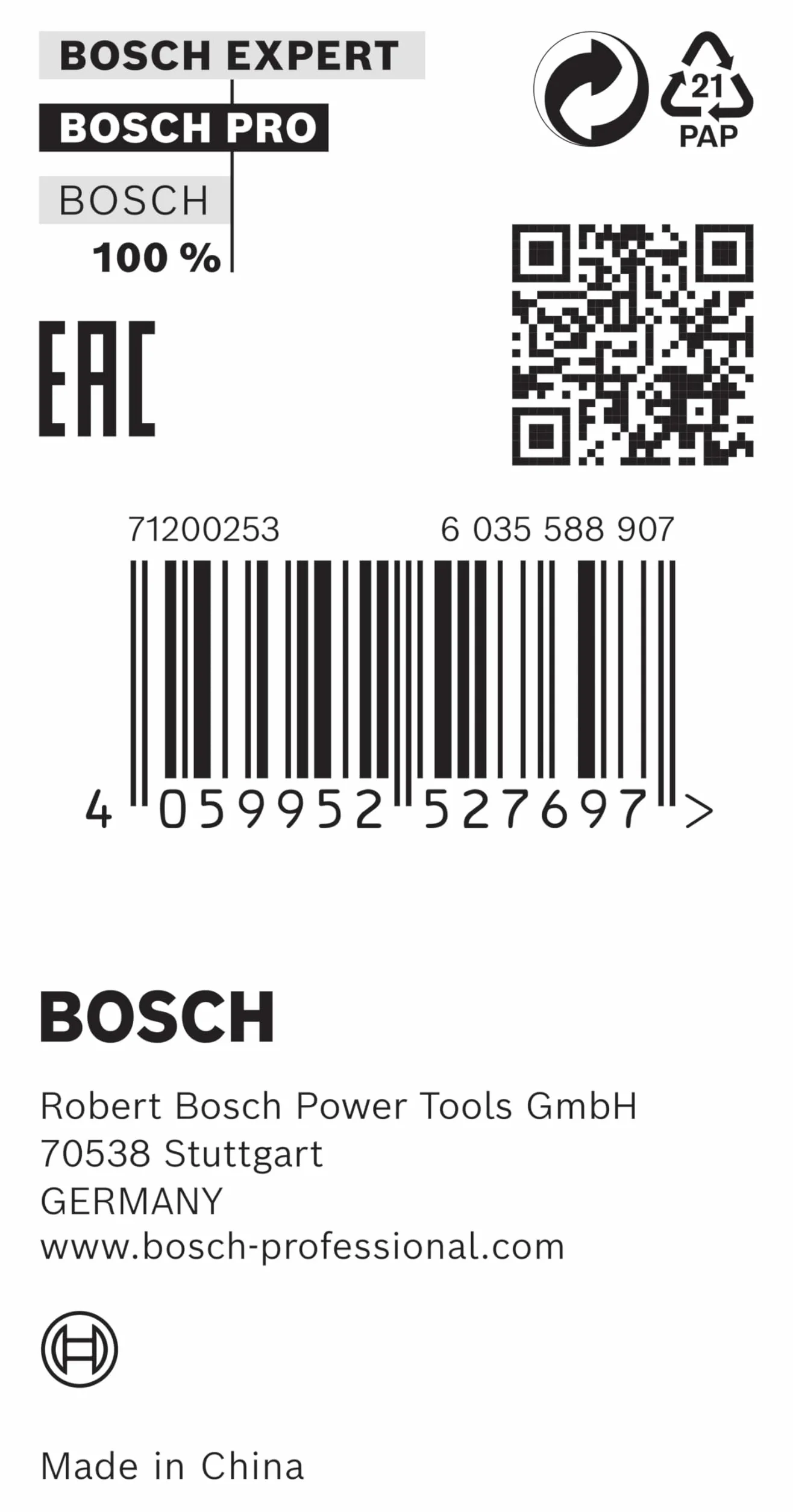 Bosch 1x Pierścienie redukcyjne PRO Reduction Ring do tarcz pilarskich (Ø 20,0 mm, Professional Akcesoria Ręczna pilarka tarczowa, Ręczna przecinarka do pracy na sucho)