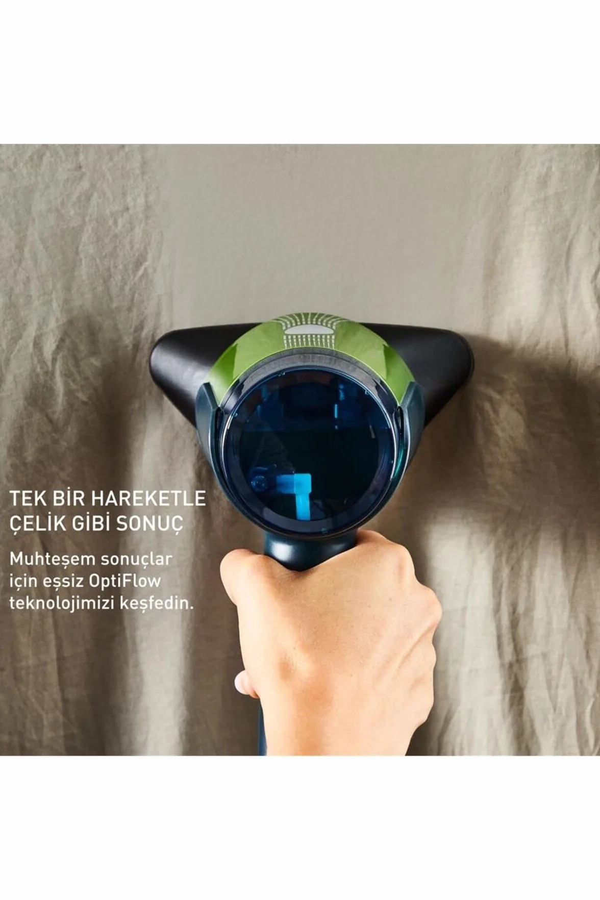 Tefal DT9810F0 Aero Steam parownica do ubrań, ceramiczna stopa, moc pary 20 g/min, zdejmowany zbiornik na wodę 100 ml, 3 tryby, 1400 W