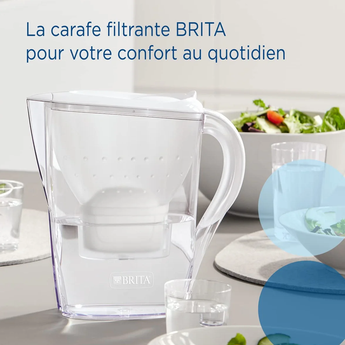 Brita Marella XL Dzbanek z Filtrem Biały 3,5 l