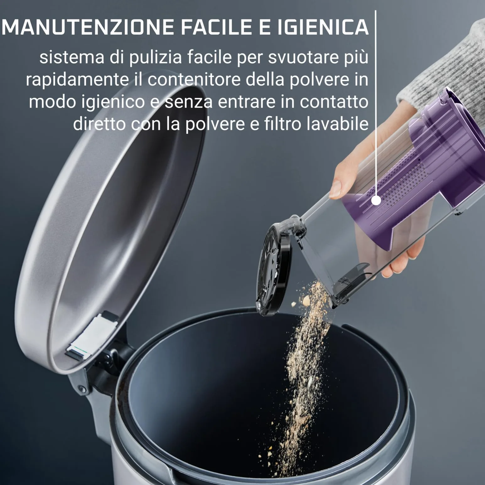 Rowenta RH6A33 X-PERT 7.60 Bezprzewodowy odkurzacz pionowy 140 W, podświetlacz LED, czyszczenie wszystkich powierzchni, szczotka do sof, ultralekki, długi czas pracy,