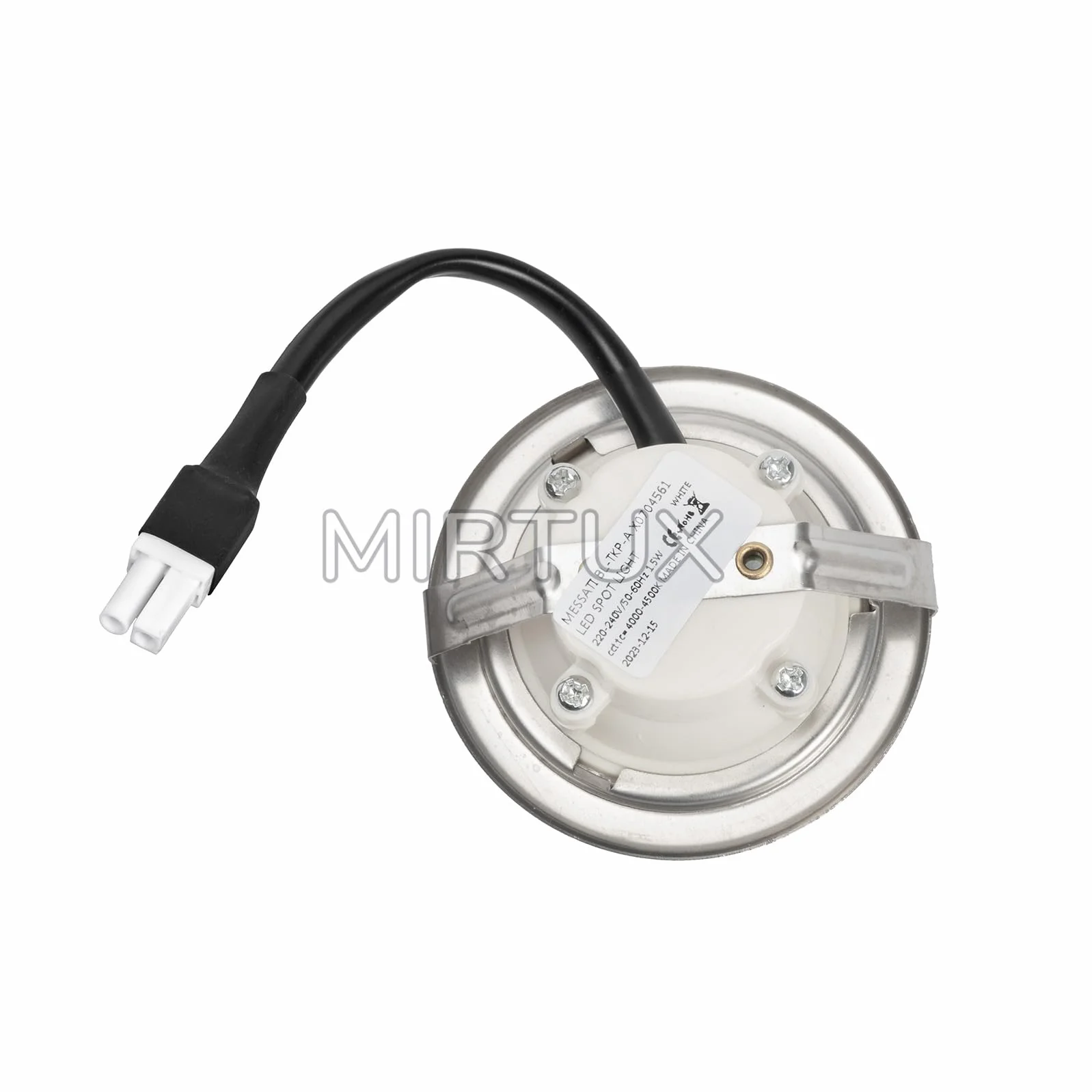 MIRTUX Lampa LED 1,5 W 230 V do dzwonków Teka (Zobacz kompatybilne modele). Oryginalne kody: 89220139 i 81455067.