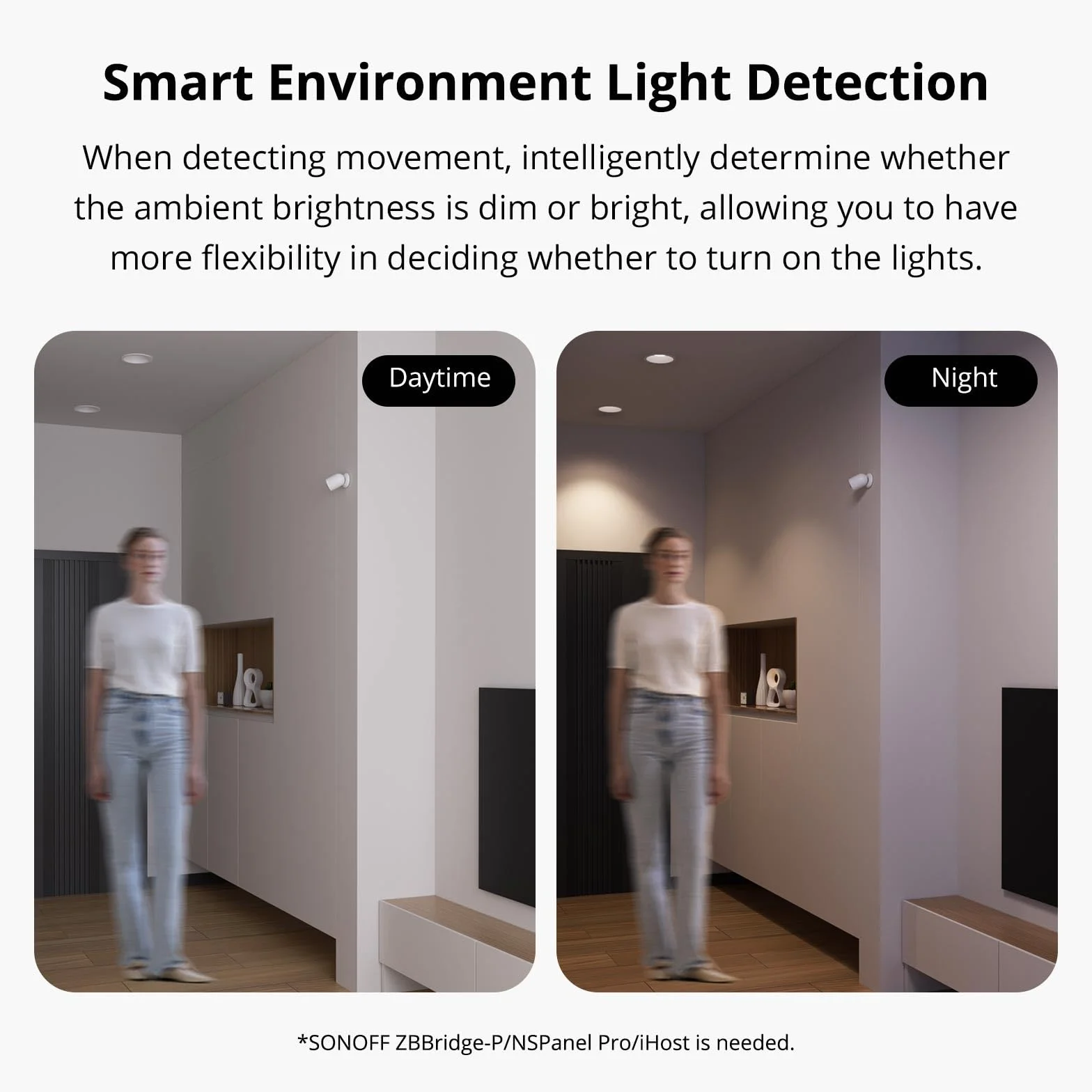 SONOFF SNZB-03P Smart bezprzewodowy czujnik ruchu Zigbee 3.0