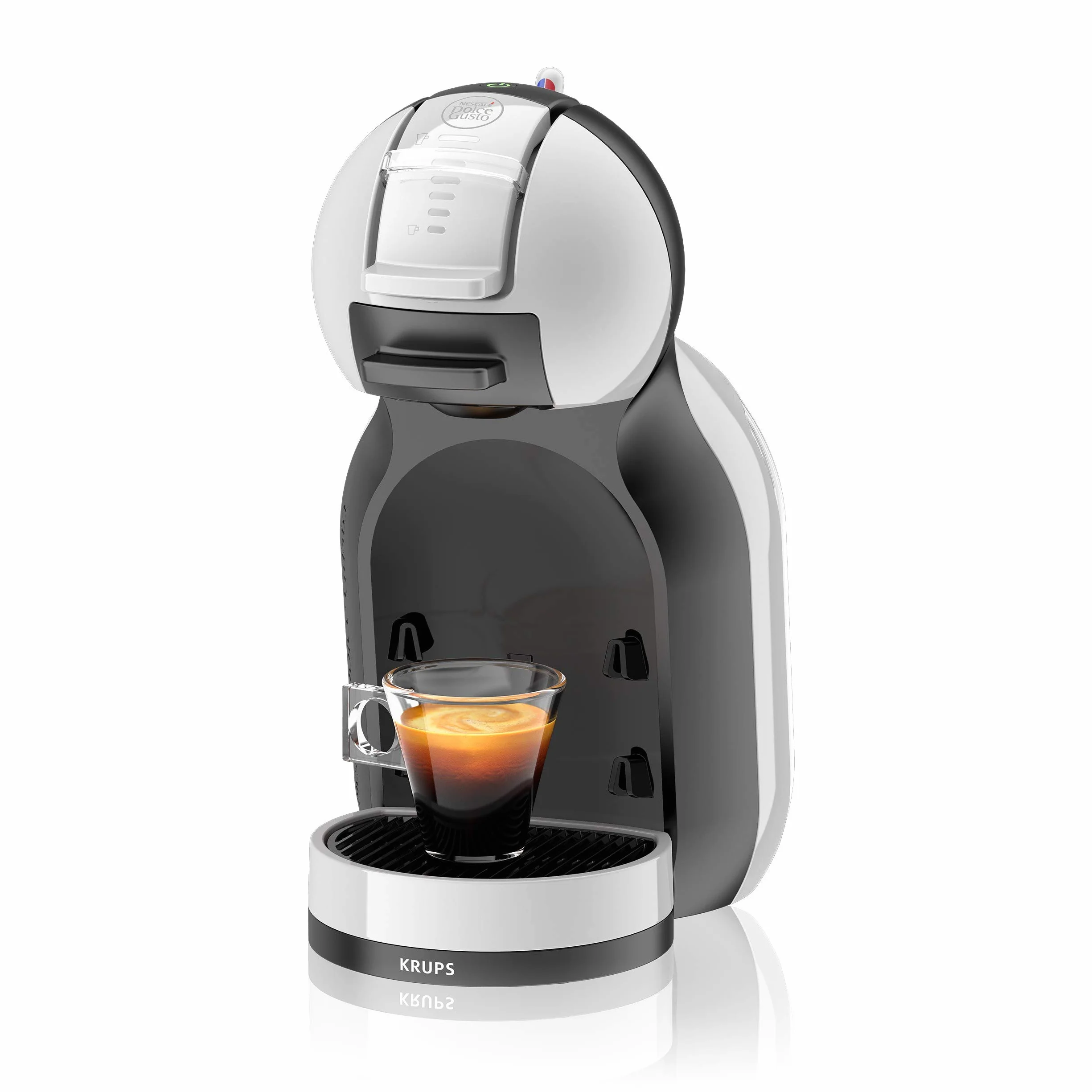 Krups Nescafé Dolce Gusto Mini Me KP123BK ekspres do kawy i innych napojów, automatyczny, szary/czarny