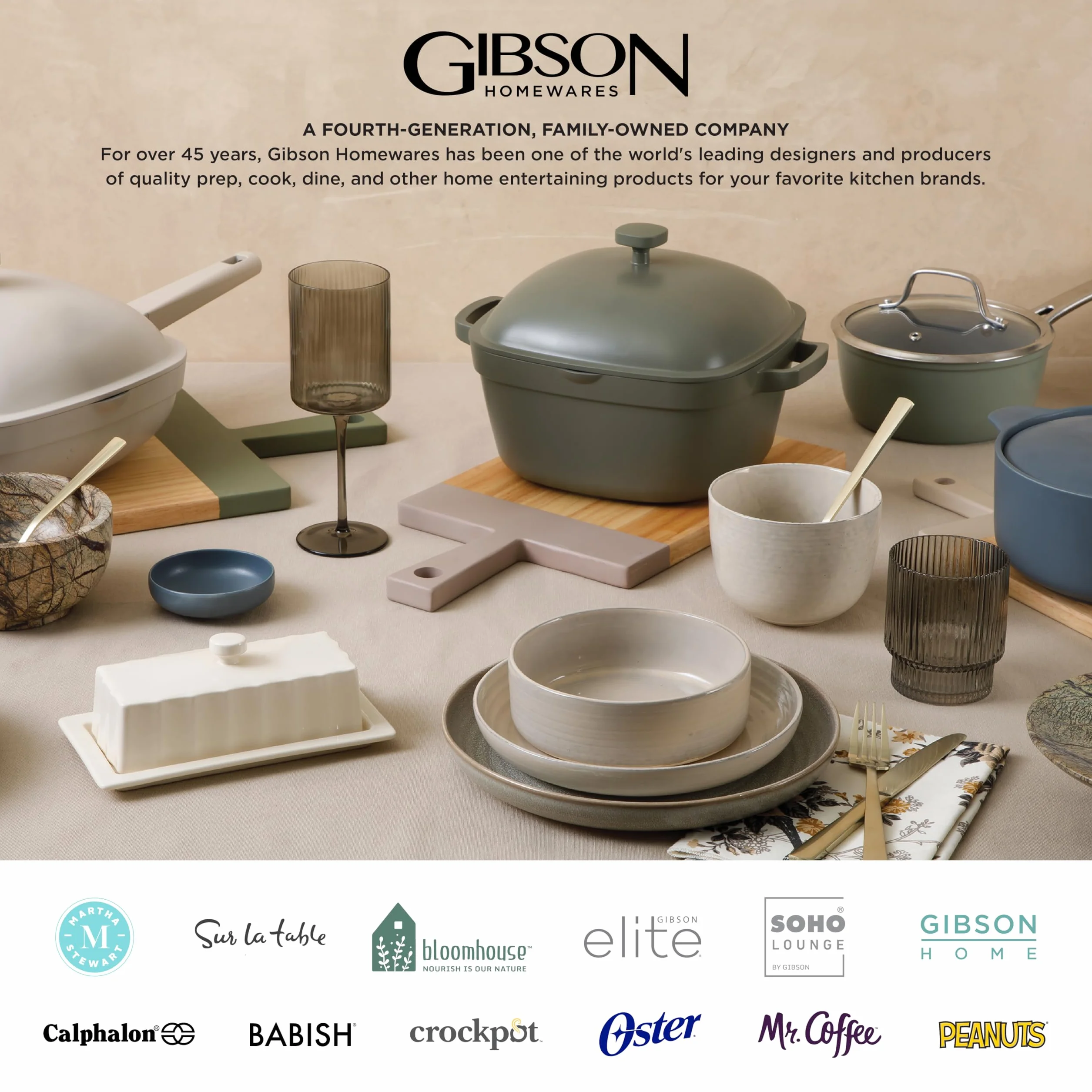 Gibson Home Oslo porcelanowy zestaw zastawy stołowej, serwis dla 4 osób (16 szt.), biały