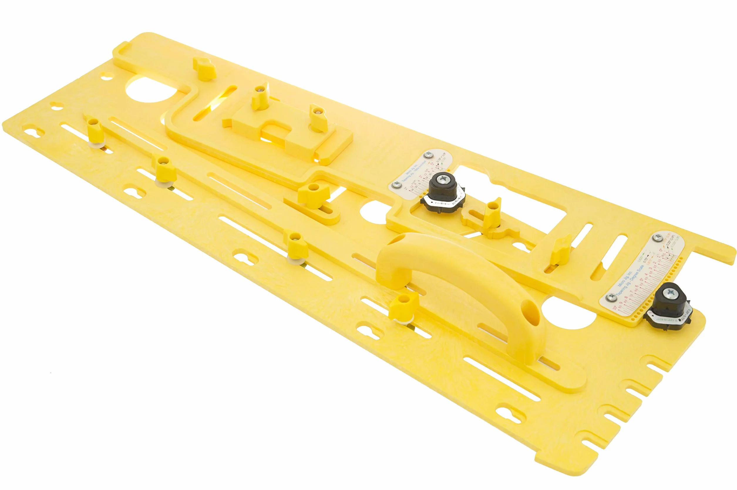 MICROJIG GRR-Ripper TJ-5000 Microdial stożkowy przyrząd do pił stołowych, żółty