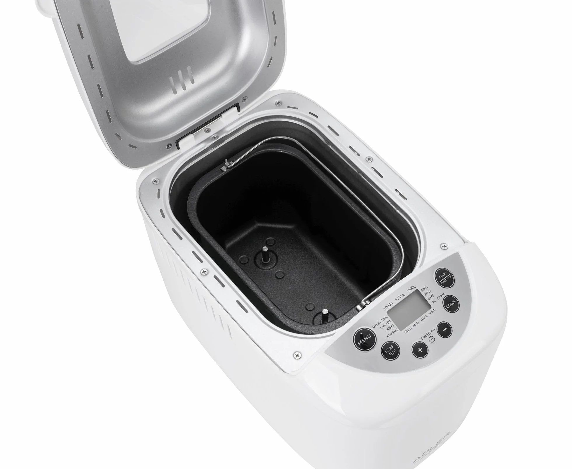 Adler ad6019 Bread Maker Automat do Pieczenia Chleba, 220 W, Biały